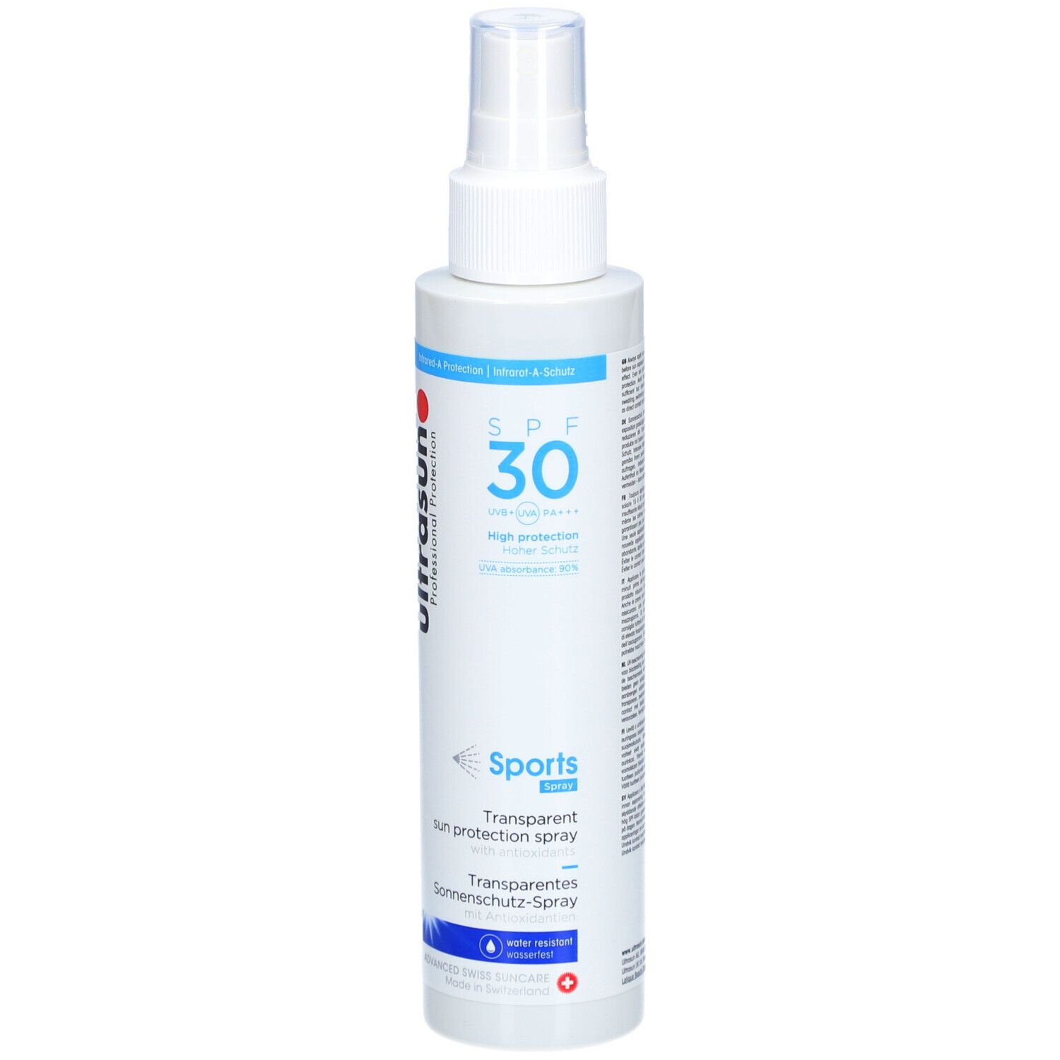 ULTRASUN Sports Spray solaire transparent SPF 30