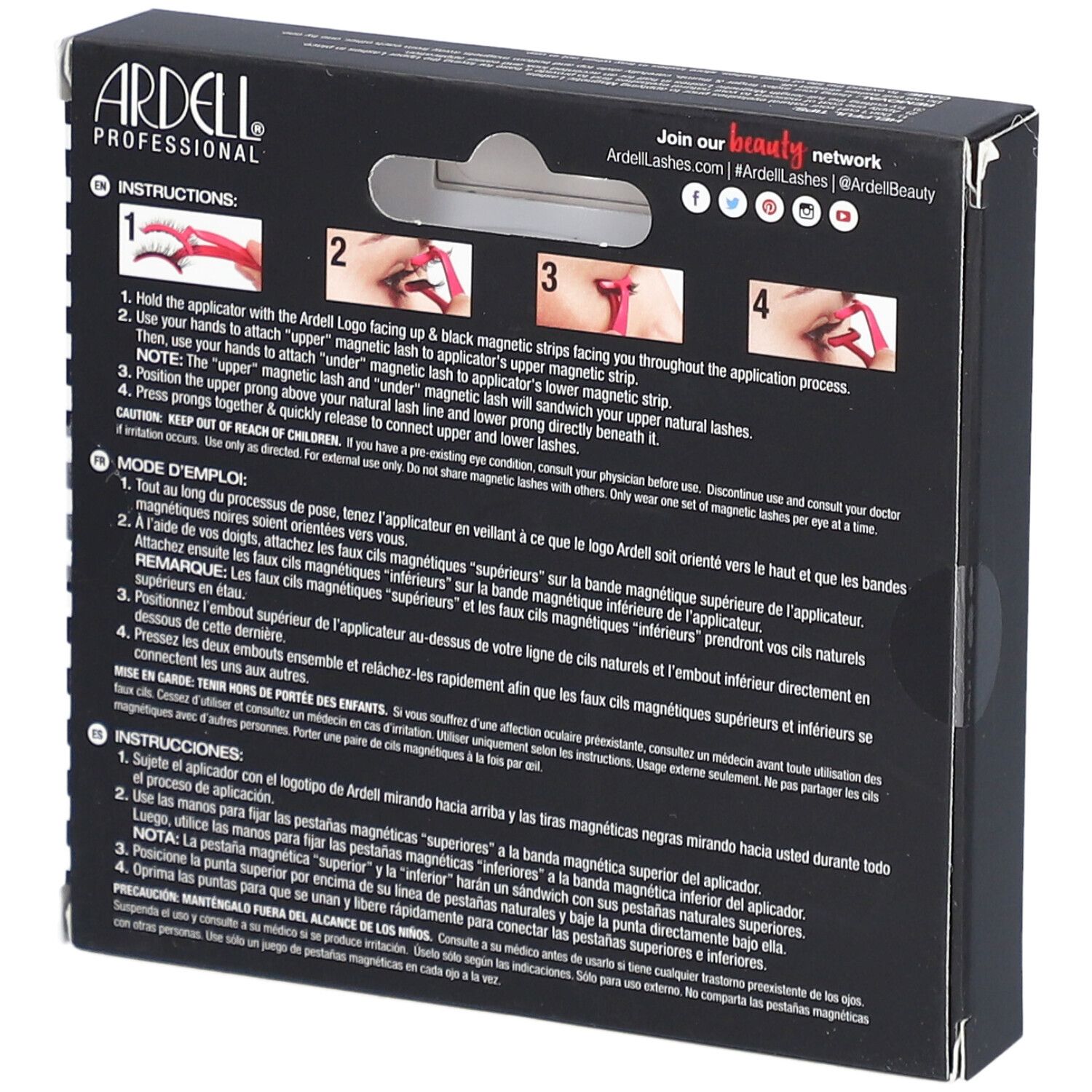 Ardell® Magnetische Accenten Magnetische wimpers Type 001