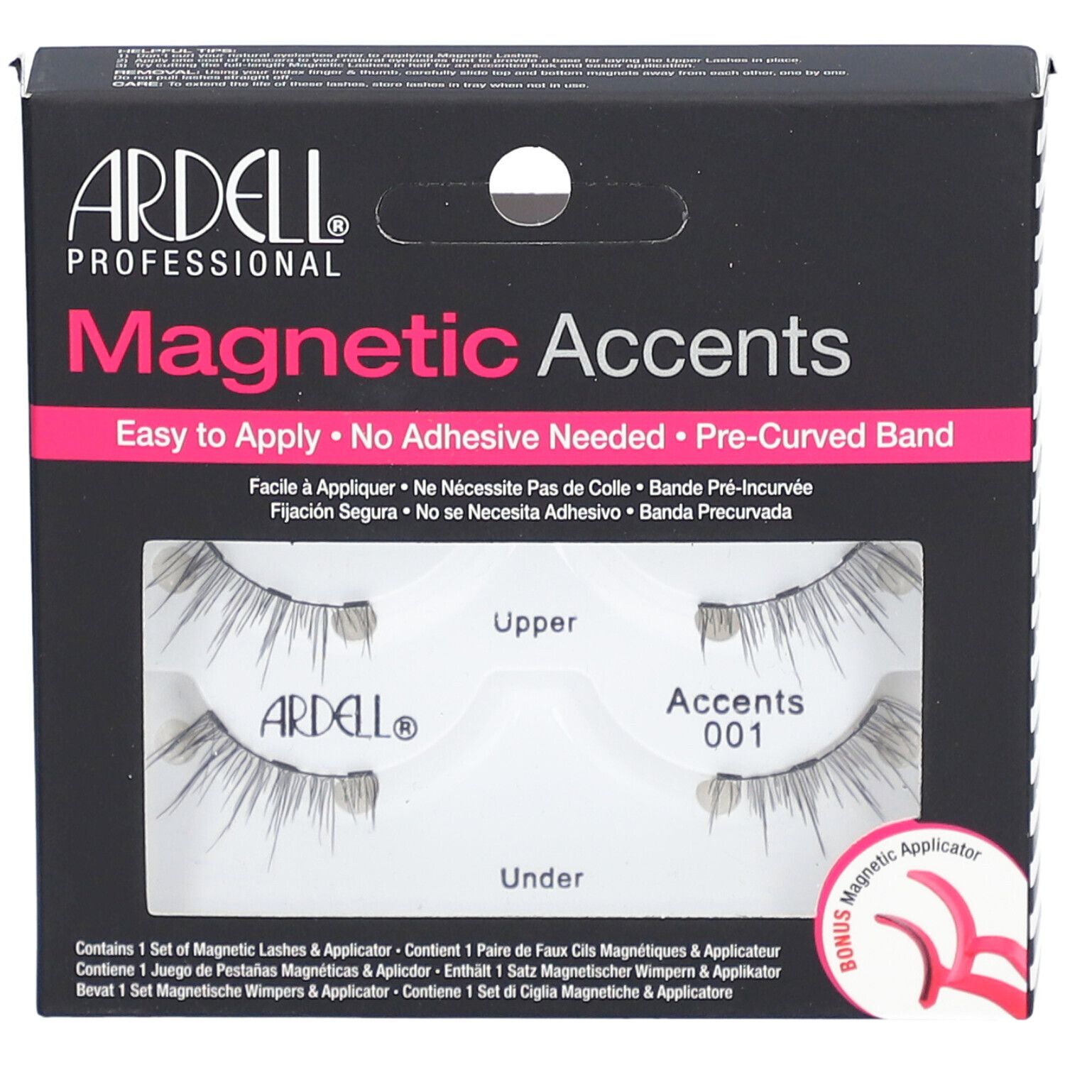 Ardell® Magnetische Accenten Magnetische wimpers Type 001