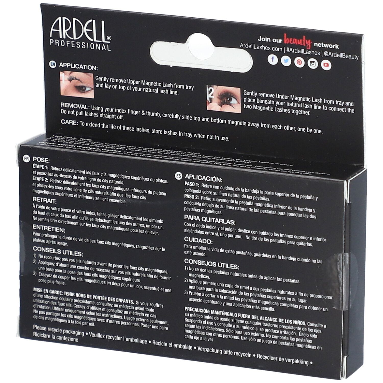 ARDELL Faux cils magnétiques Accent 002