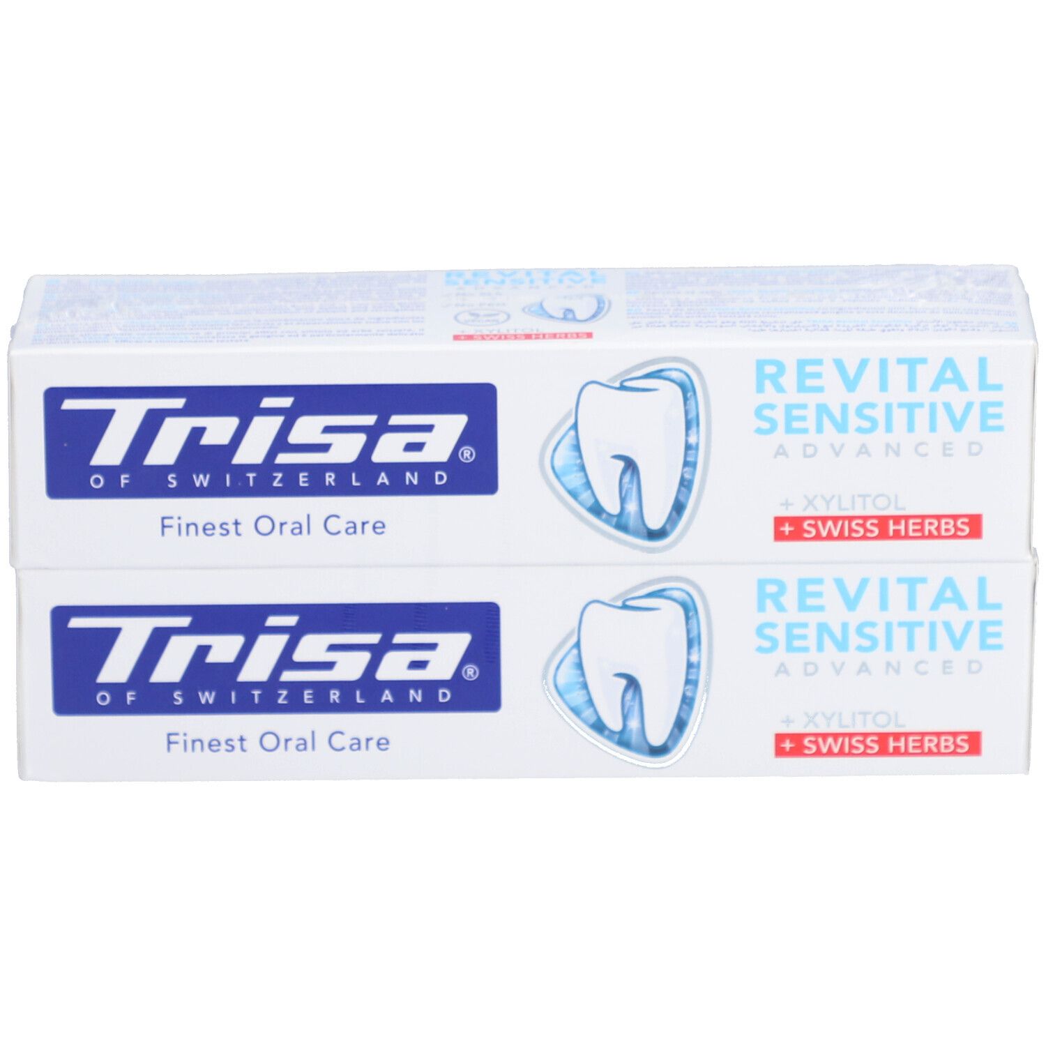 Trisa Dentifrice Revital Sensitive Duo