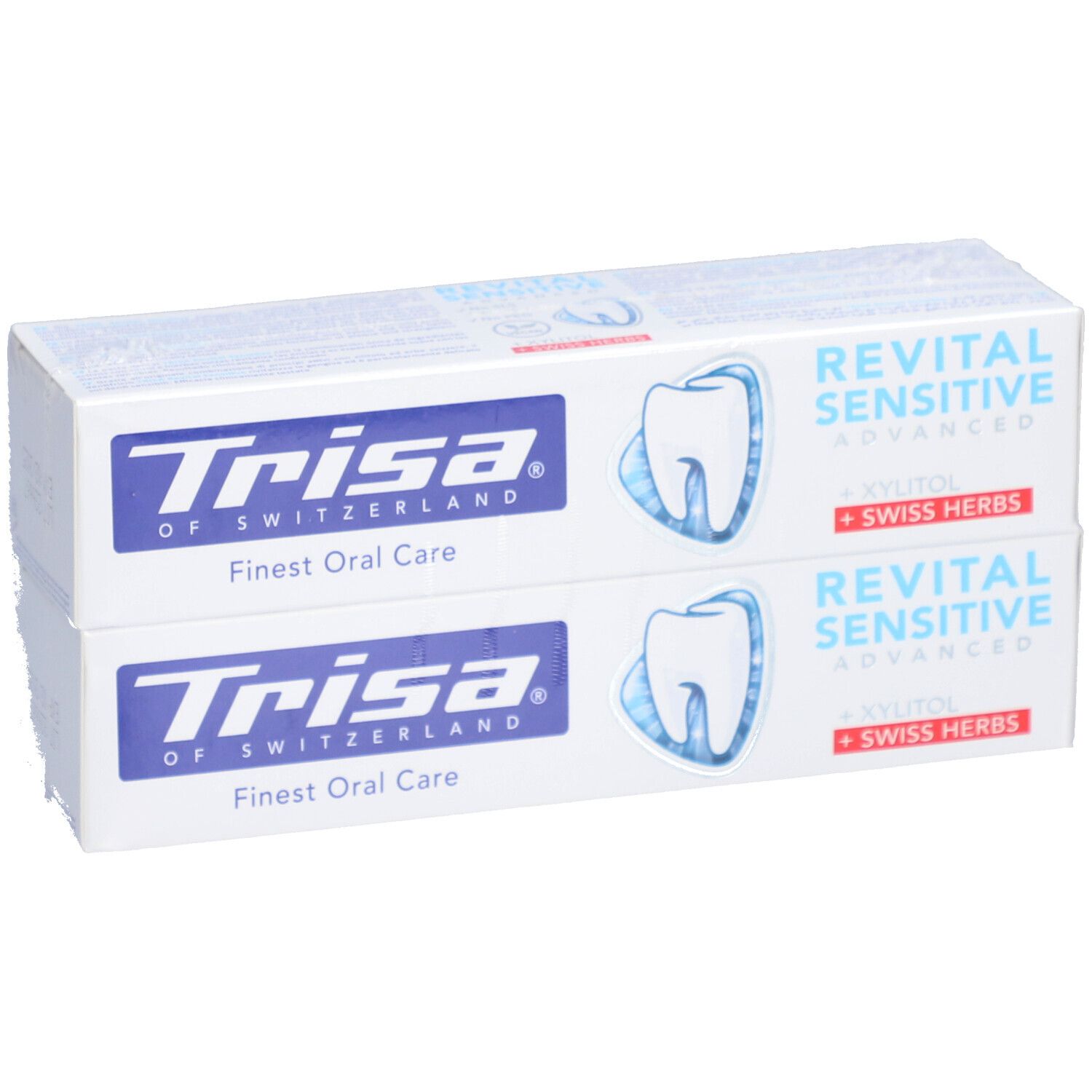 Trisa Dentifrice Revital Sensitive Duo
