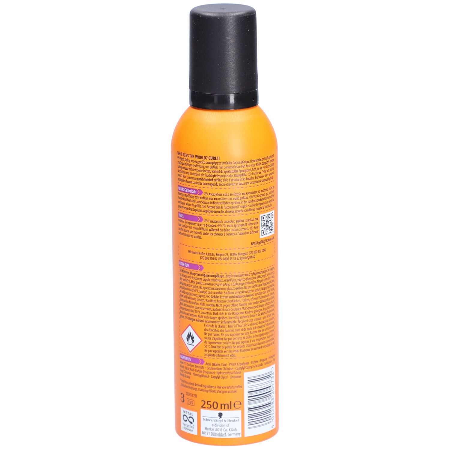 GOT2B Twisted Krulmousse voor krullend haar