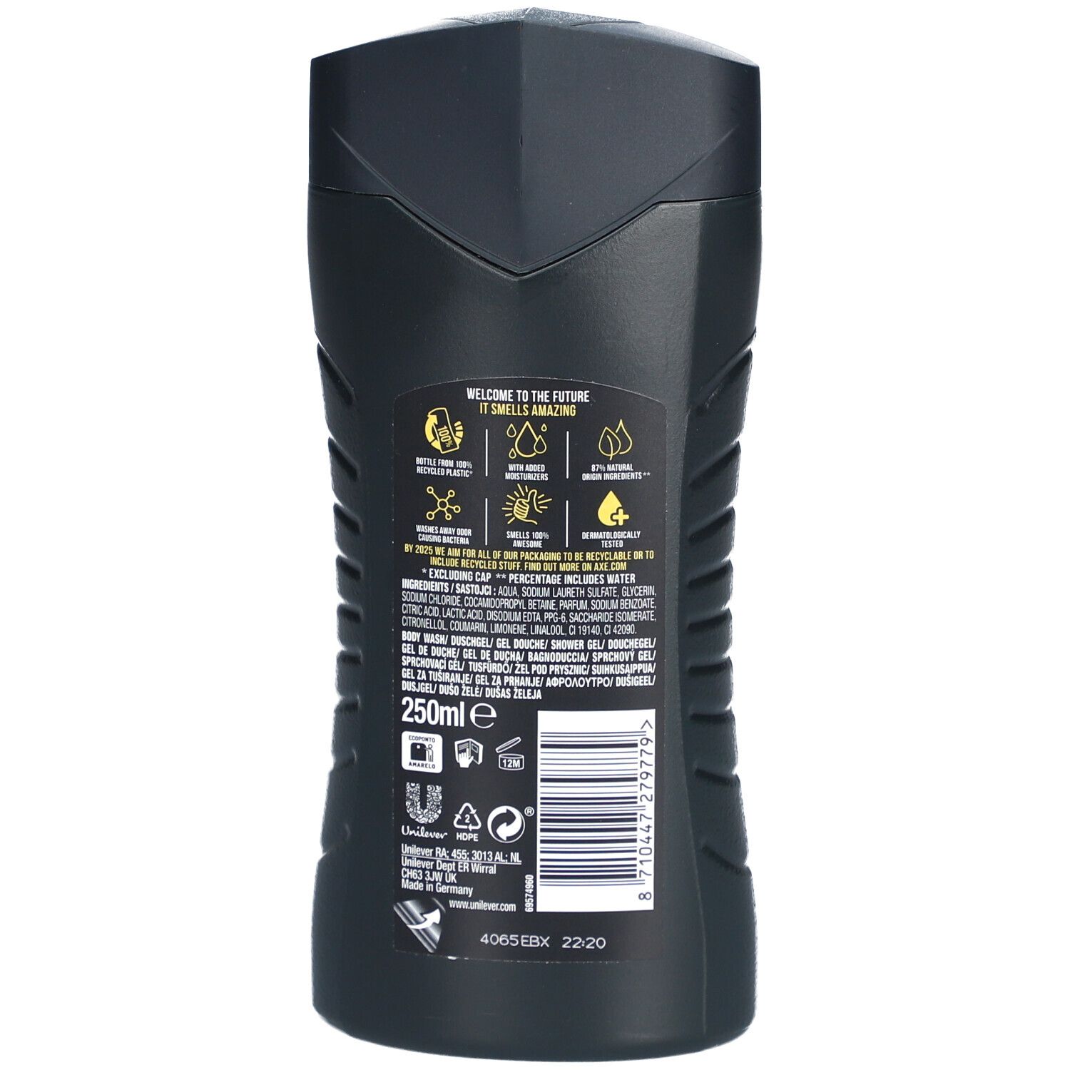 AXE Gel douche 3 en 1 Apollo