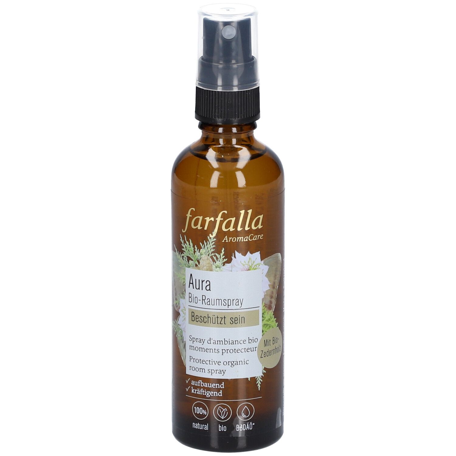 FARFALLA Be protected, Aura kamer spray