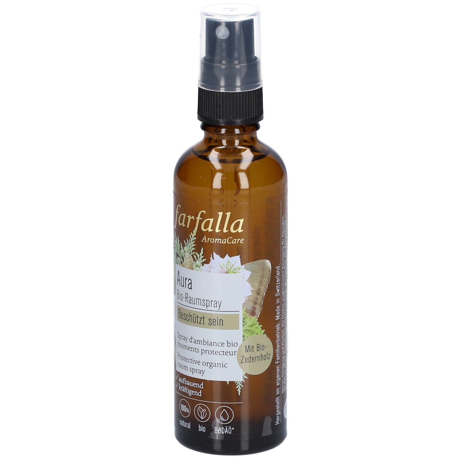 FARFALLA Be protected, Aura kamer spray