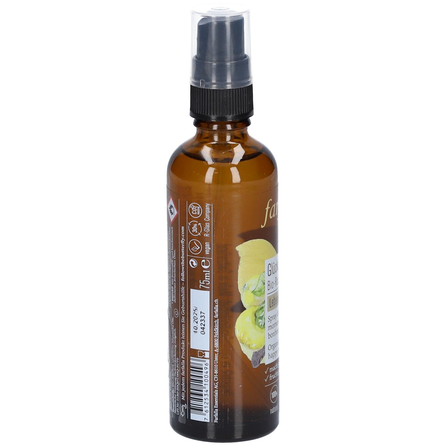 FARFALLA Joie de vivre Vanille-Mandarine Spray d'ambiance