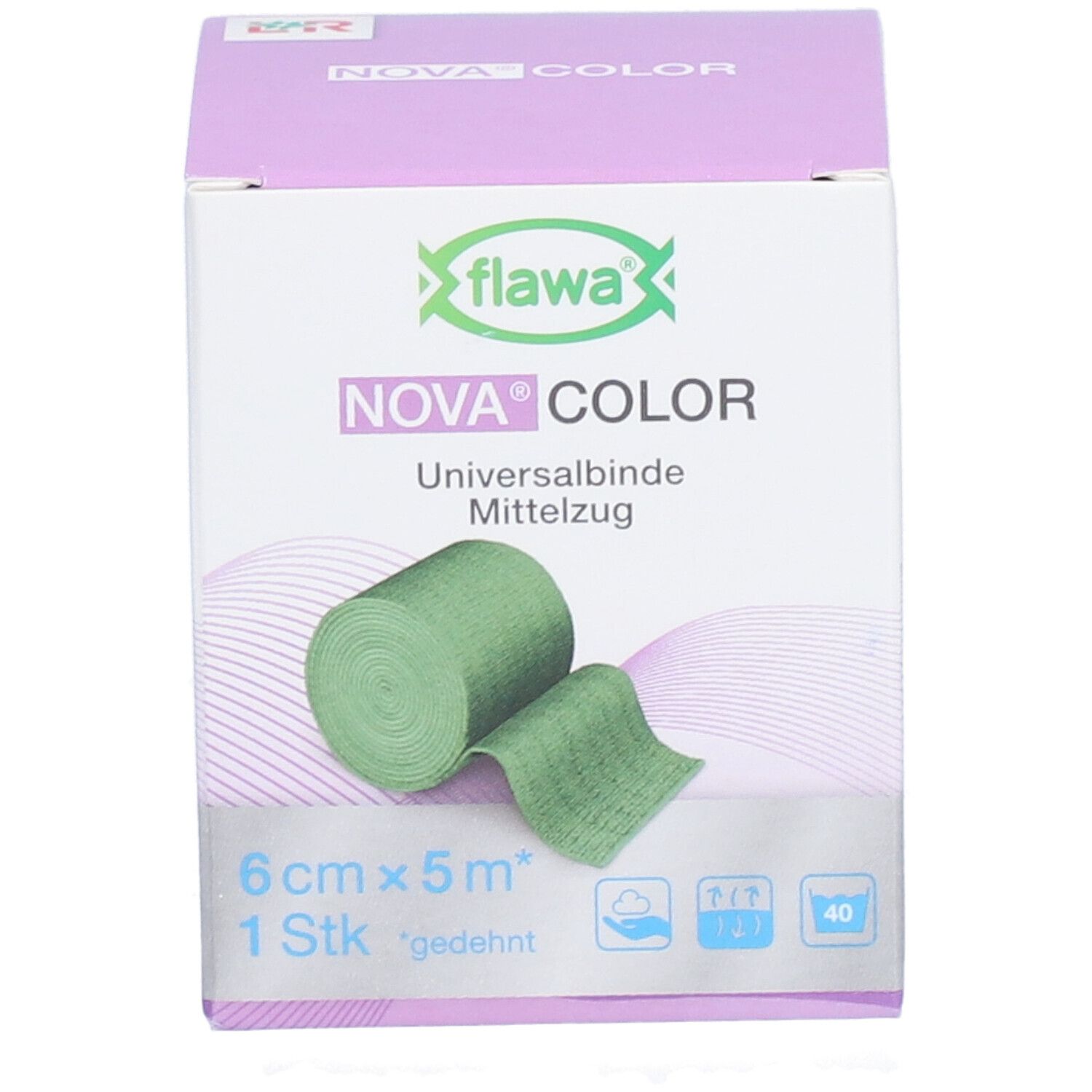 flawa® Nova® Kleur Groen 6 cm x 5 m