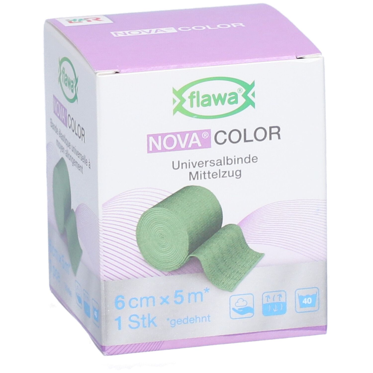 flawa® Nova® Kleur Groen 6 cm x 5 m