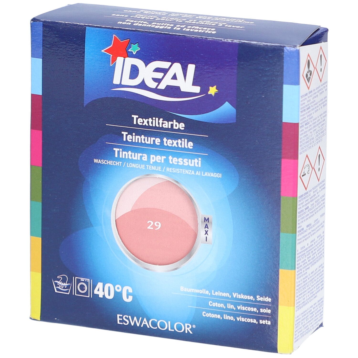 IDEAL Maxi Langhoudende Textielverf - 29 Oud Roze