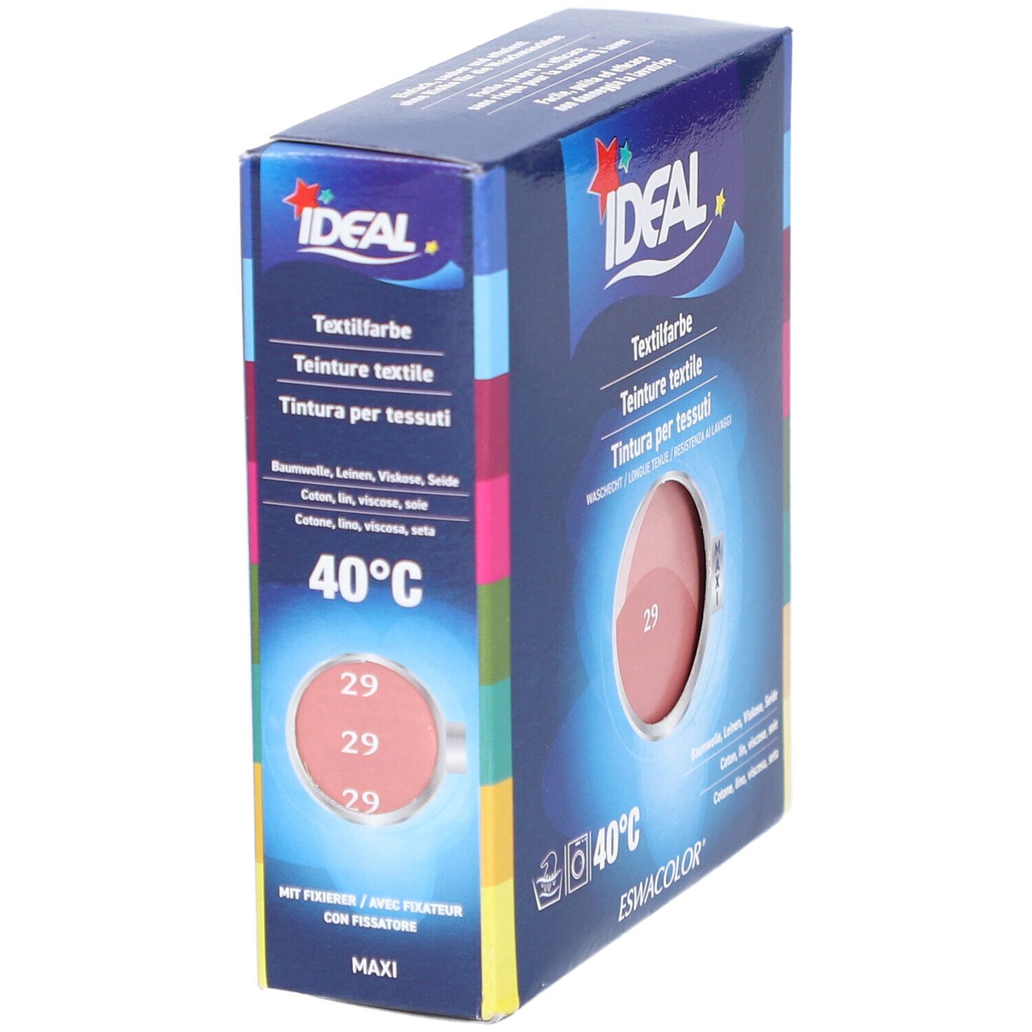 IDEAL Maxi Langhoudende Textielverf - 29 Oud Roze