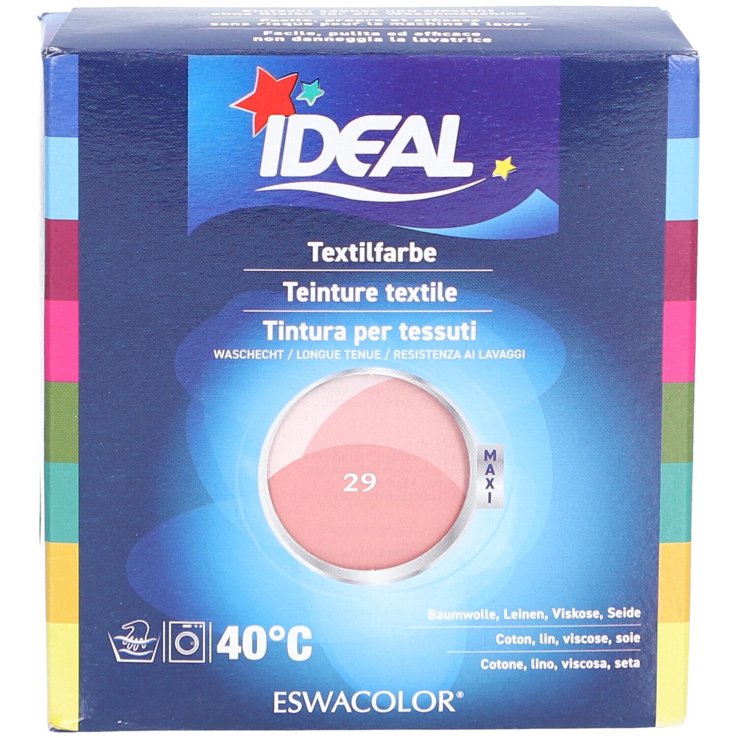 IDEAL Maxi Langhoudende Textielverf - 29 Oud Roze