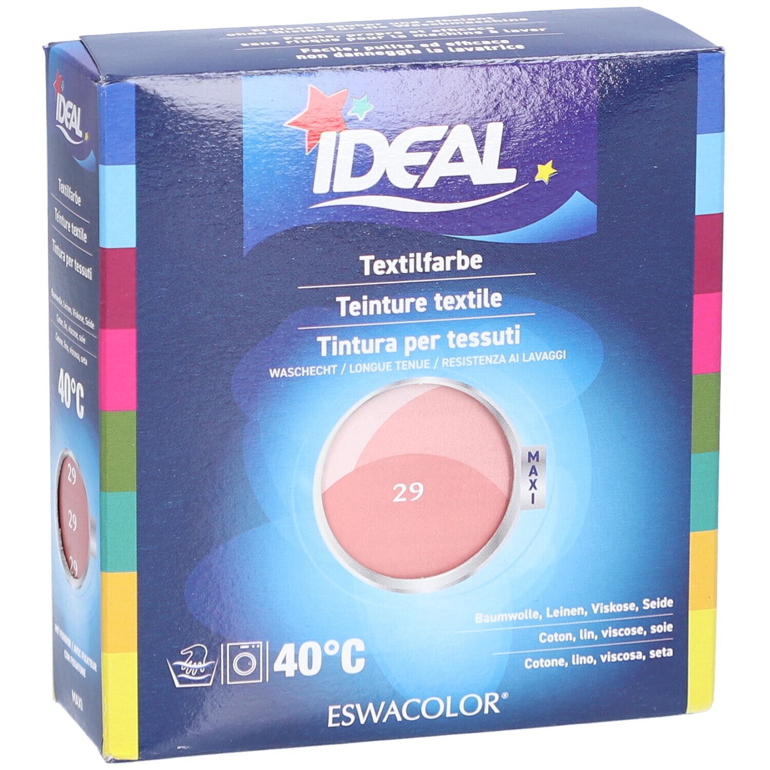 IDEAL Maxi Langhoudende Textielverf - 29 Oud Roze