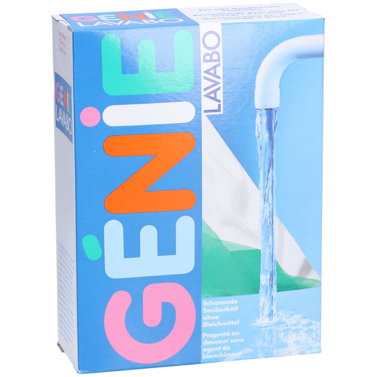 GENIE Lavabo Lessive pour lavage à la main en poudre