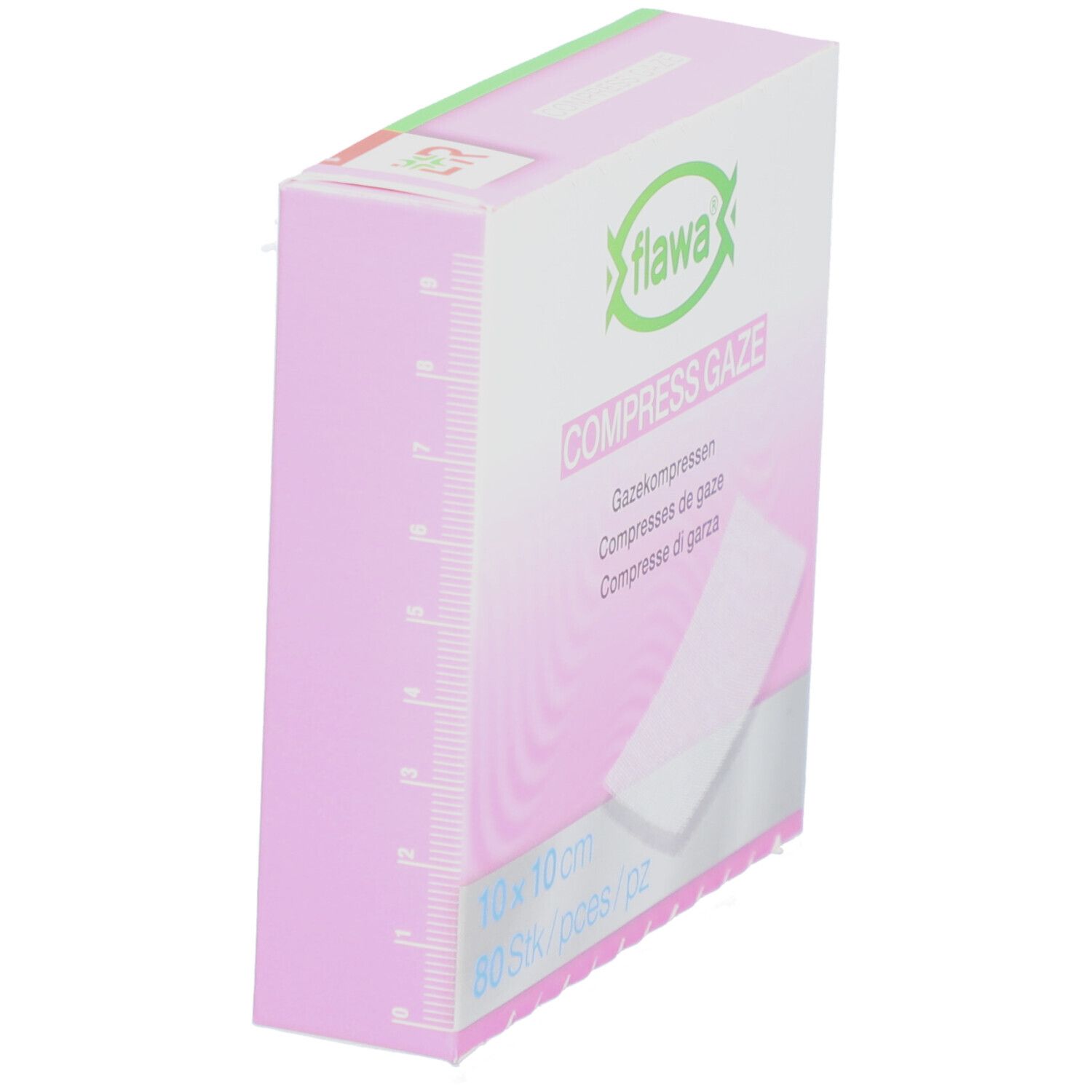 flawa® gaasjes 10 x 10 cm