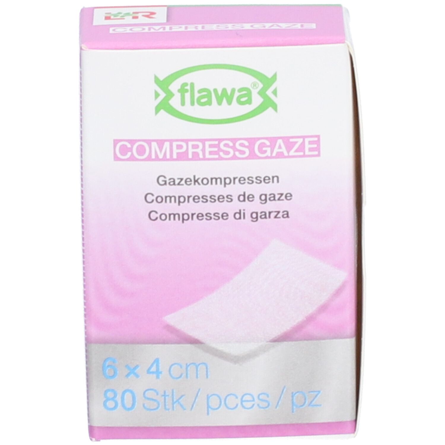 Flawa Compresses de gaze 4x6cm