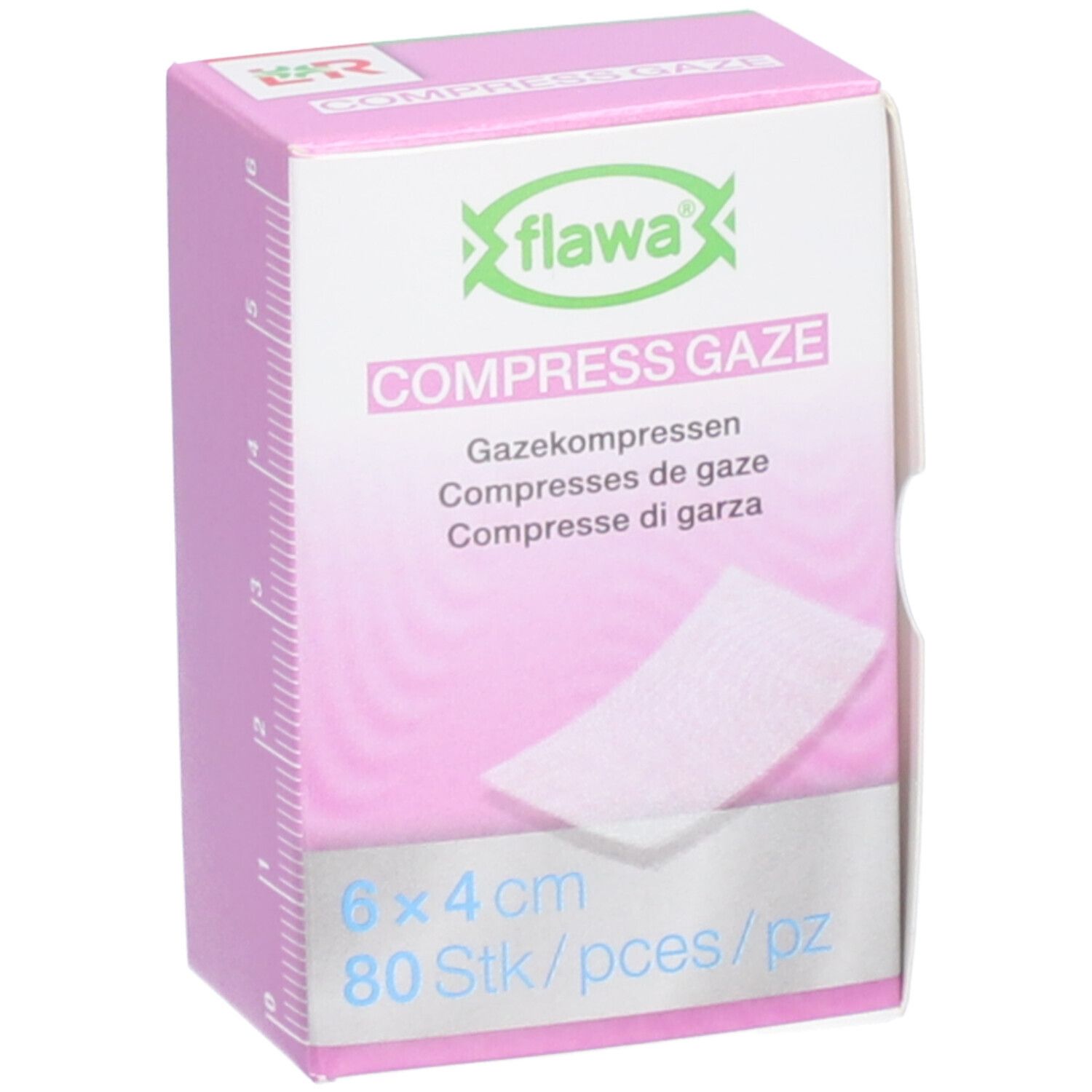 Flawa Compresses de gaze 4x6cm