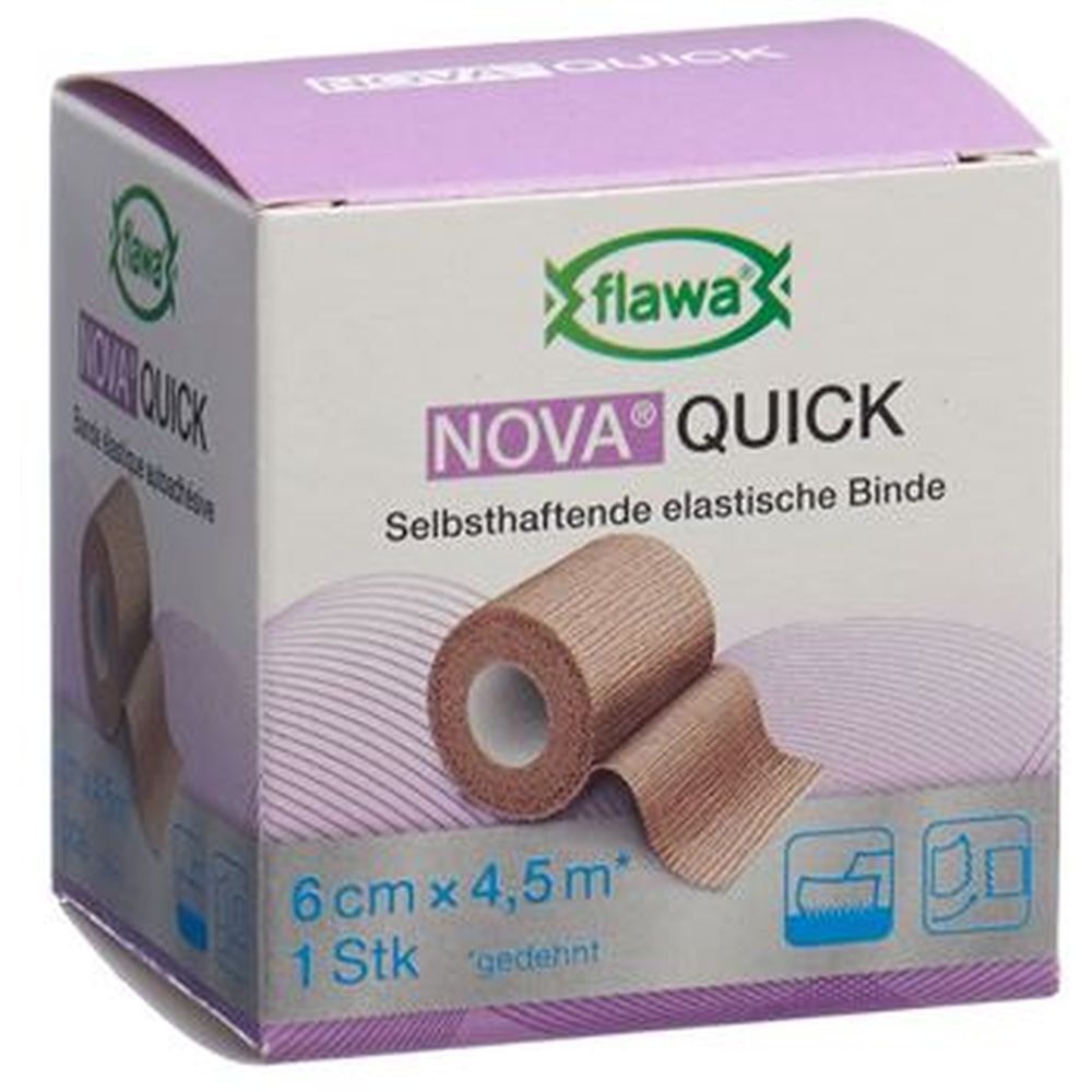 flawa® NOVA® QUICK bande déchirable adhésive 6 cm x 4,5 m