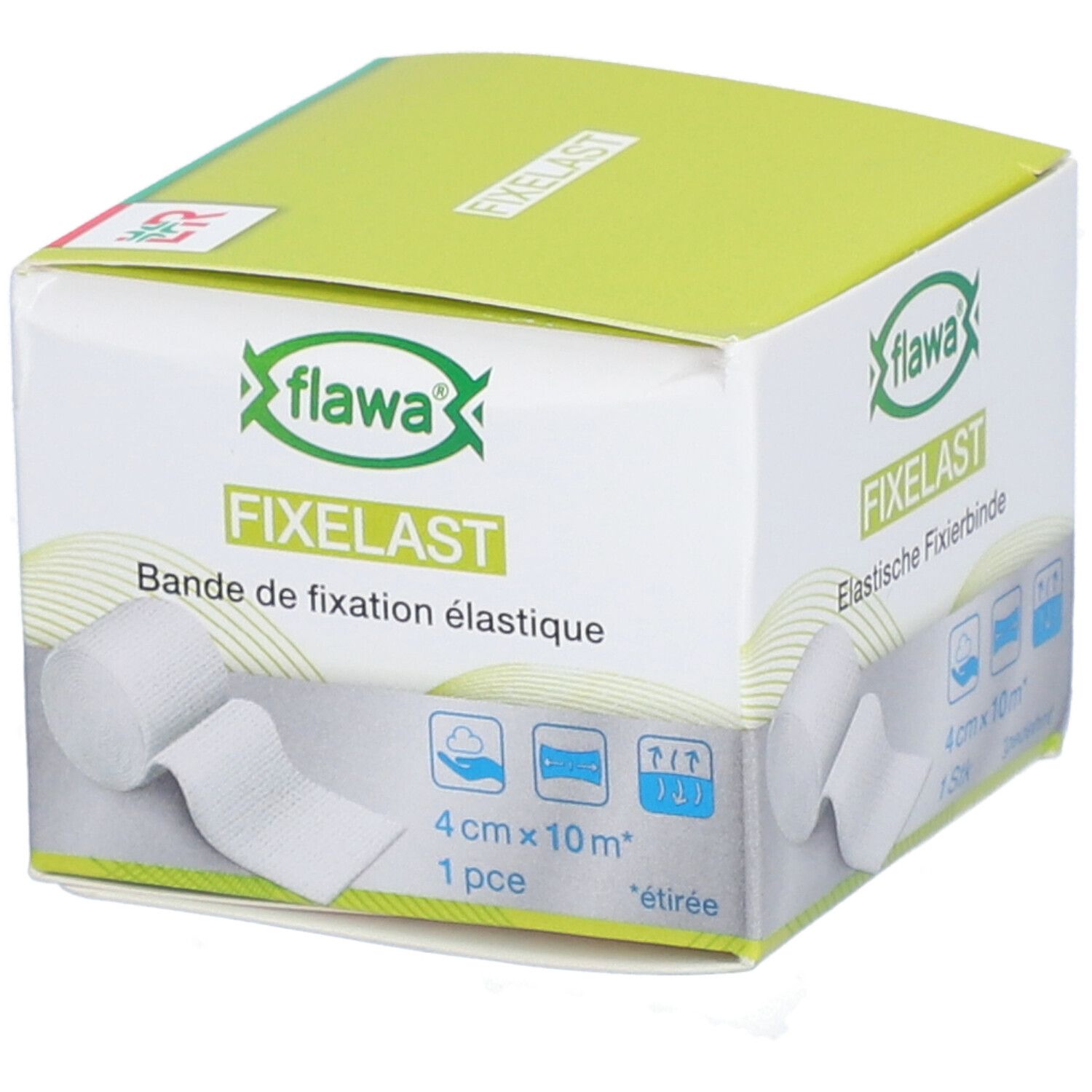 flawa® Fixelast Bande de fixation élastique 4 cm x 10 m