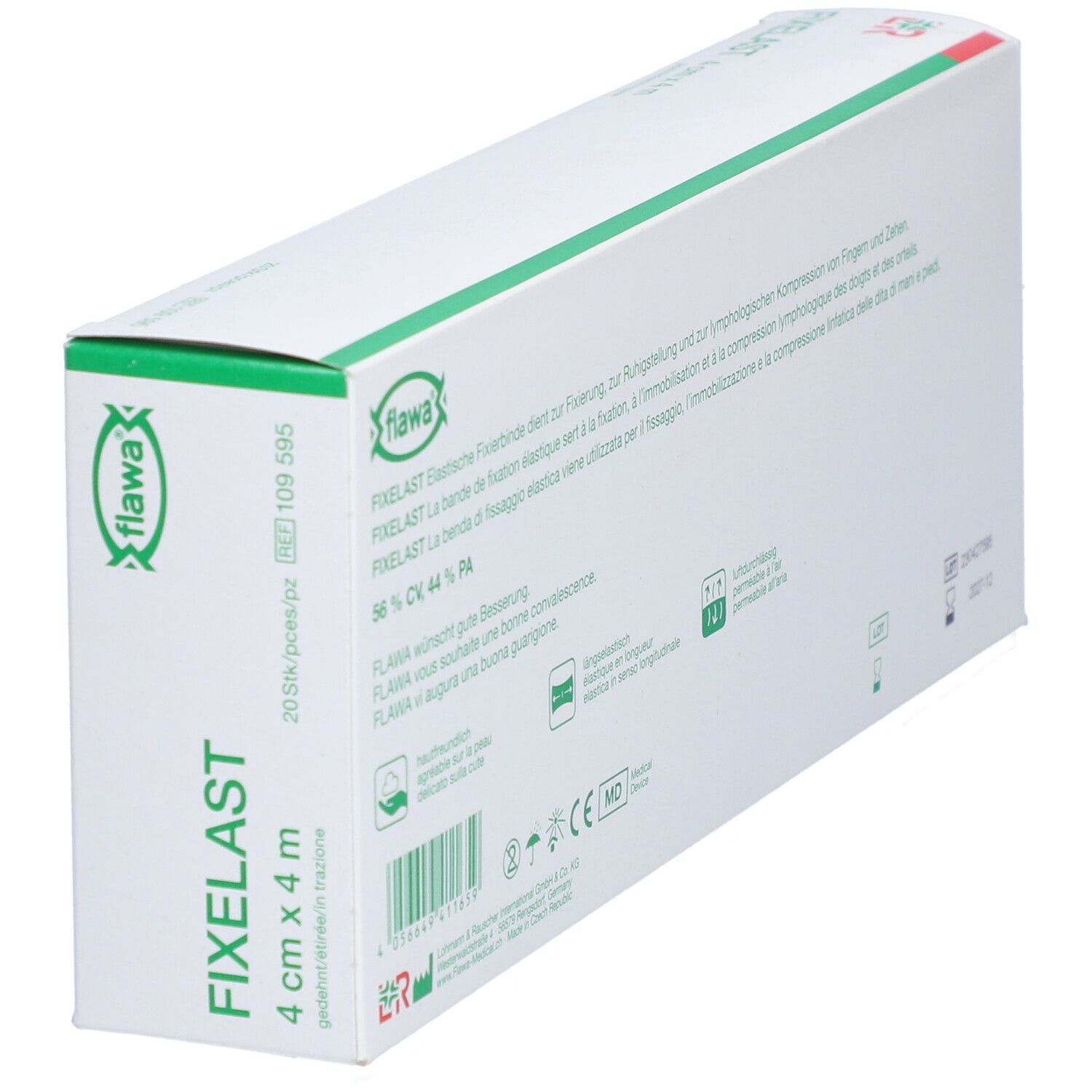 flawa® Fixelast Elastische bevestigingstape 4 cm x 4 m