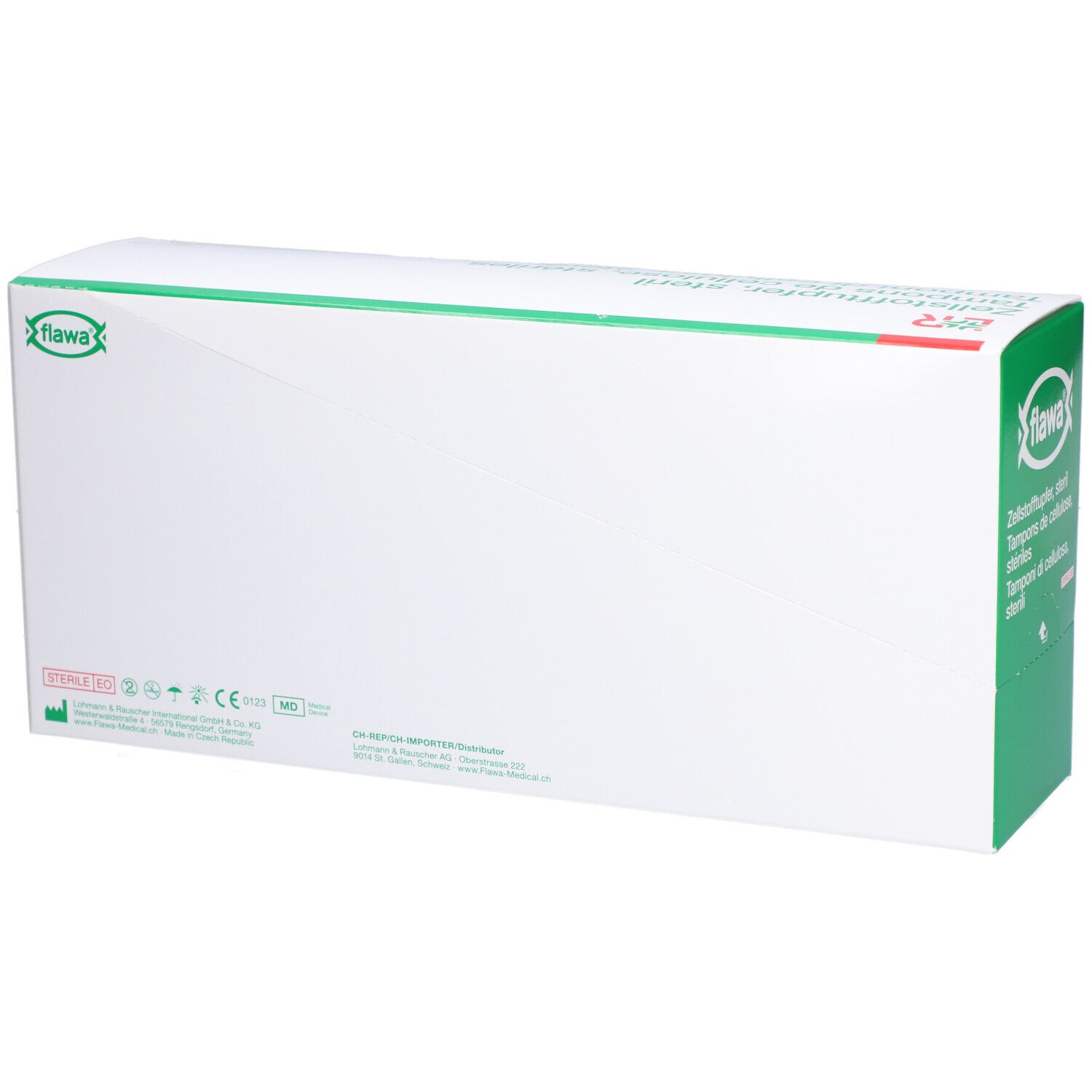 flawa® Tampons de Cellulose Stériles 4 x 5 cm