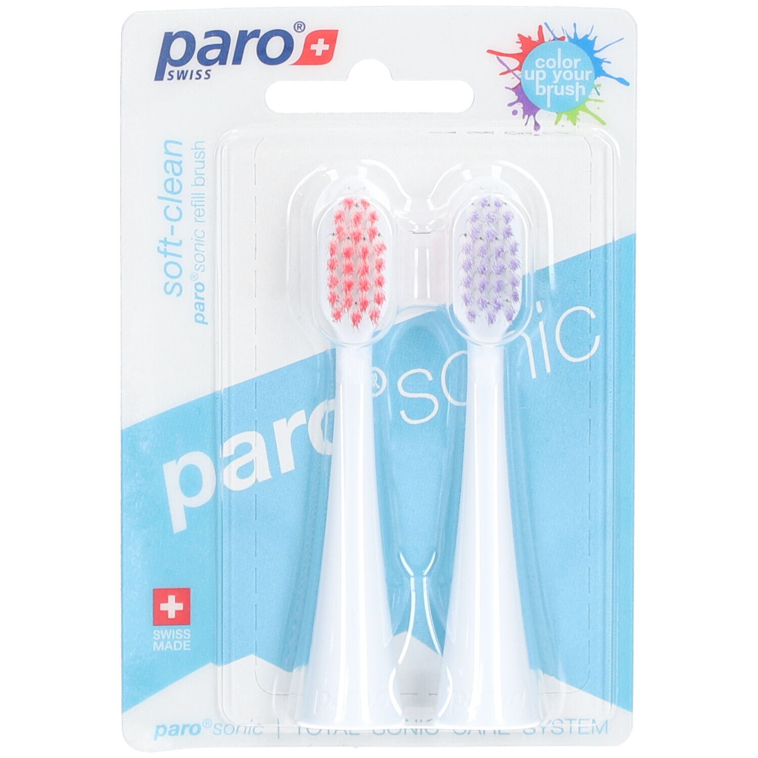 paro® Sonic soft-Clean - Vervangende opzetborstels