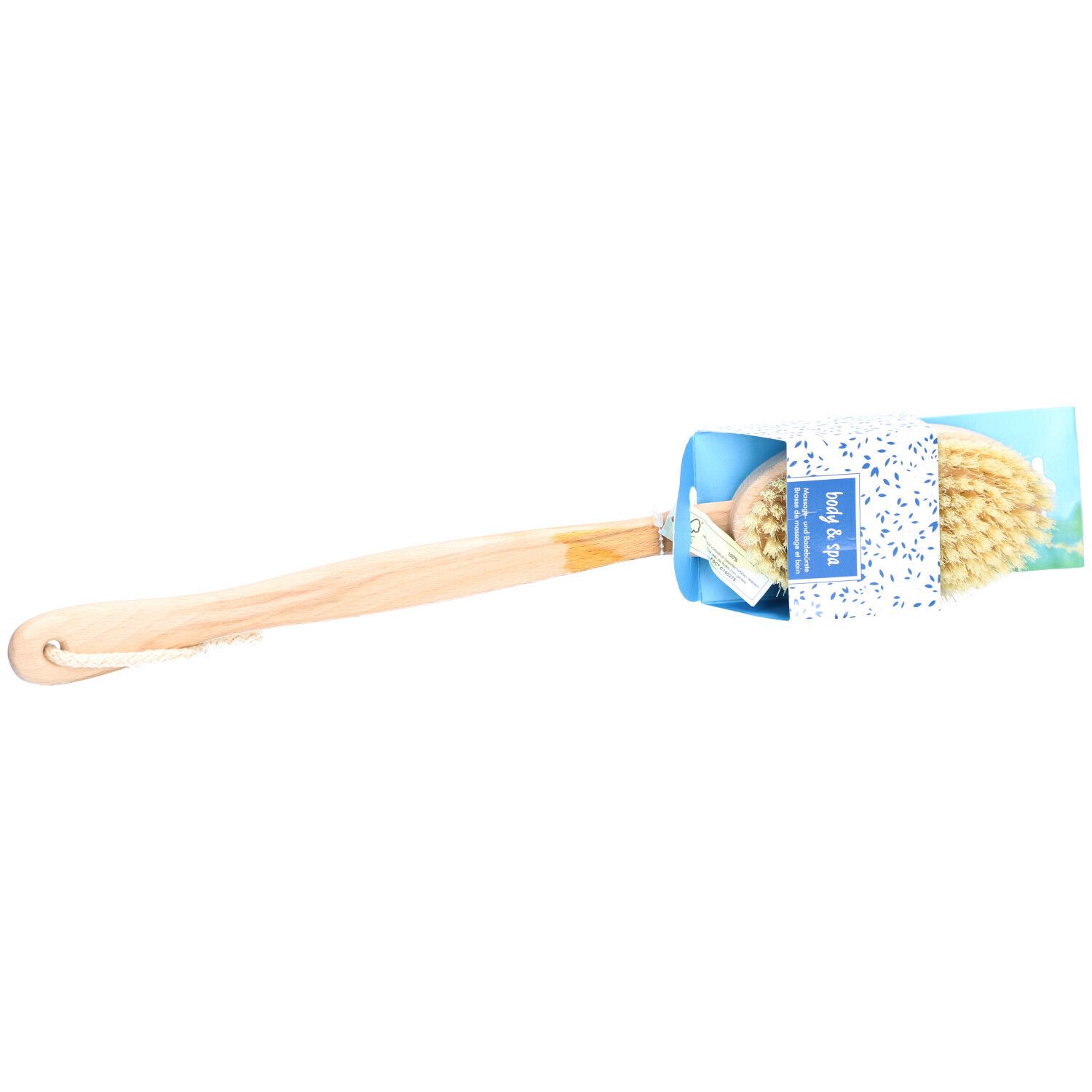 HERBA Body&Spa Brosse de bain et de massage poils naturels
