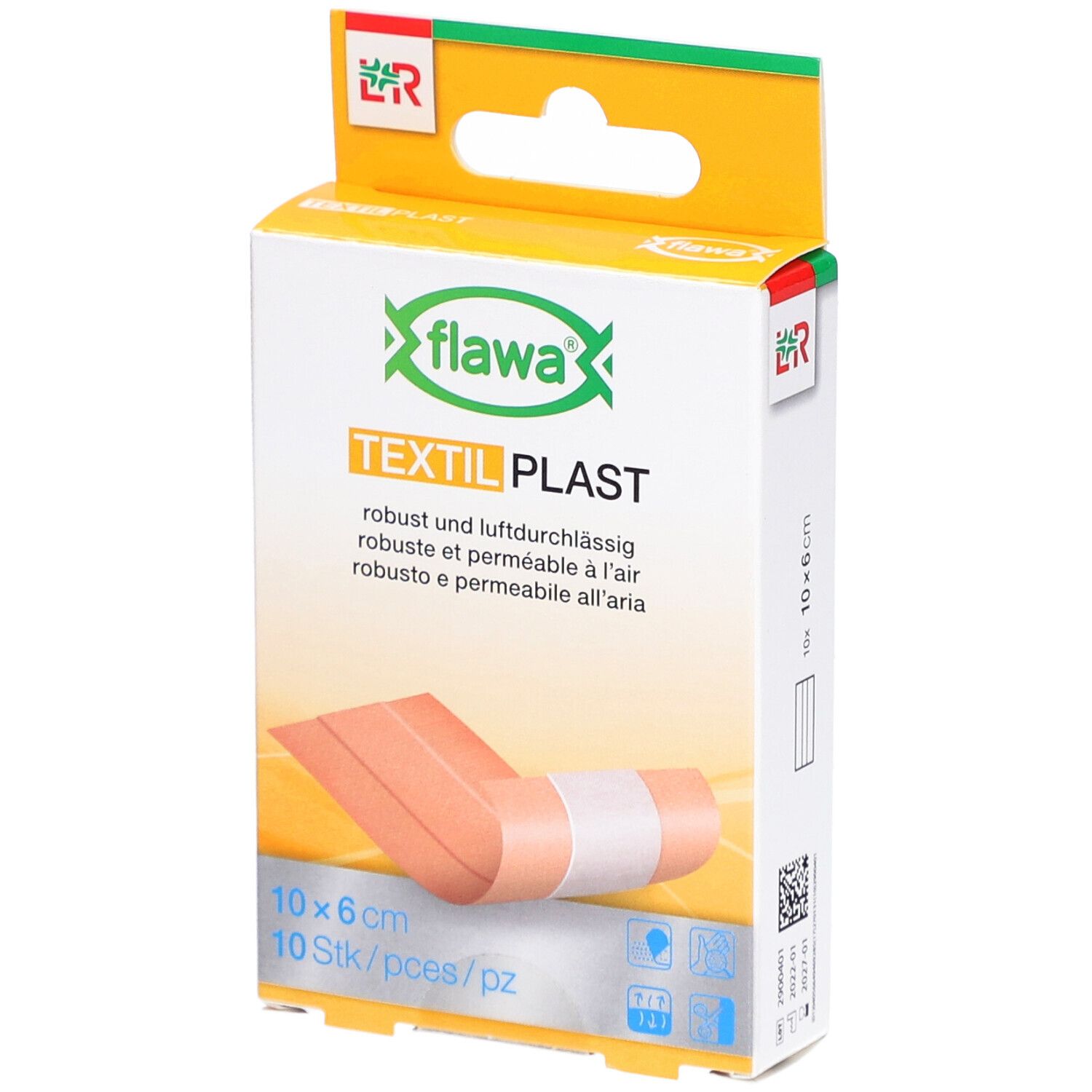 FLAWA Gevoelige Plastic Stroken 6 cm x 10 cm