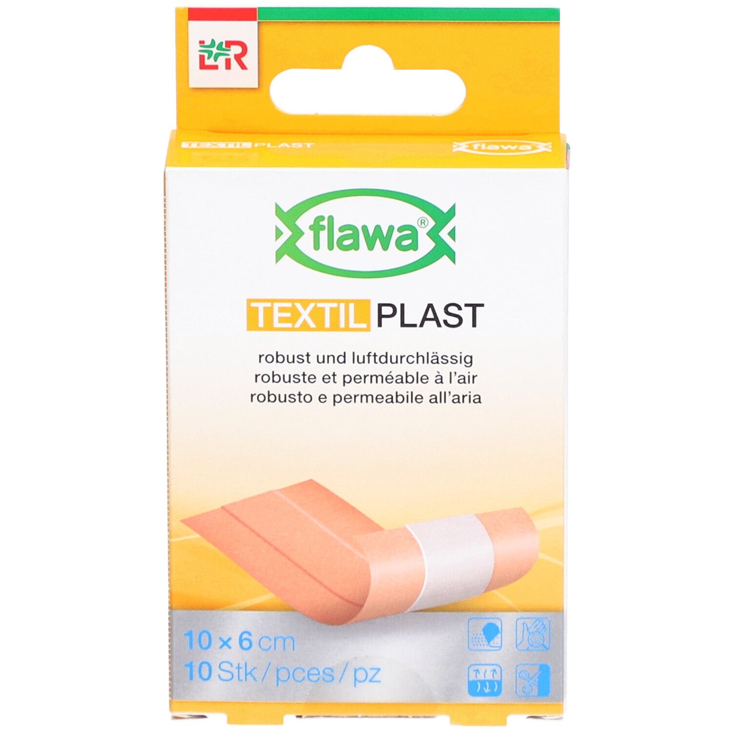 FLAWA Gevoelige Plastic Stroken 6 cm x 10 cm