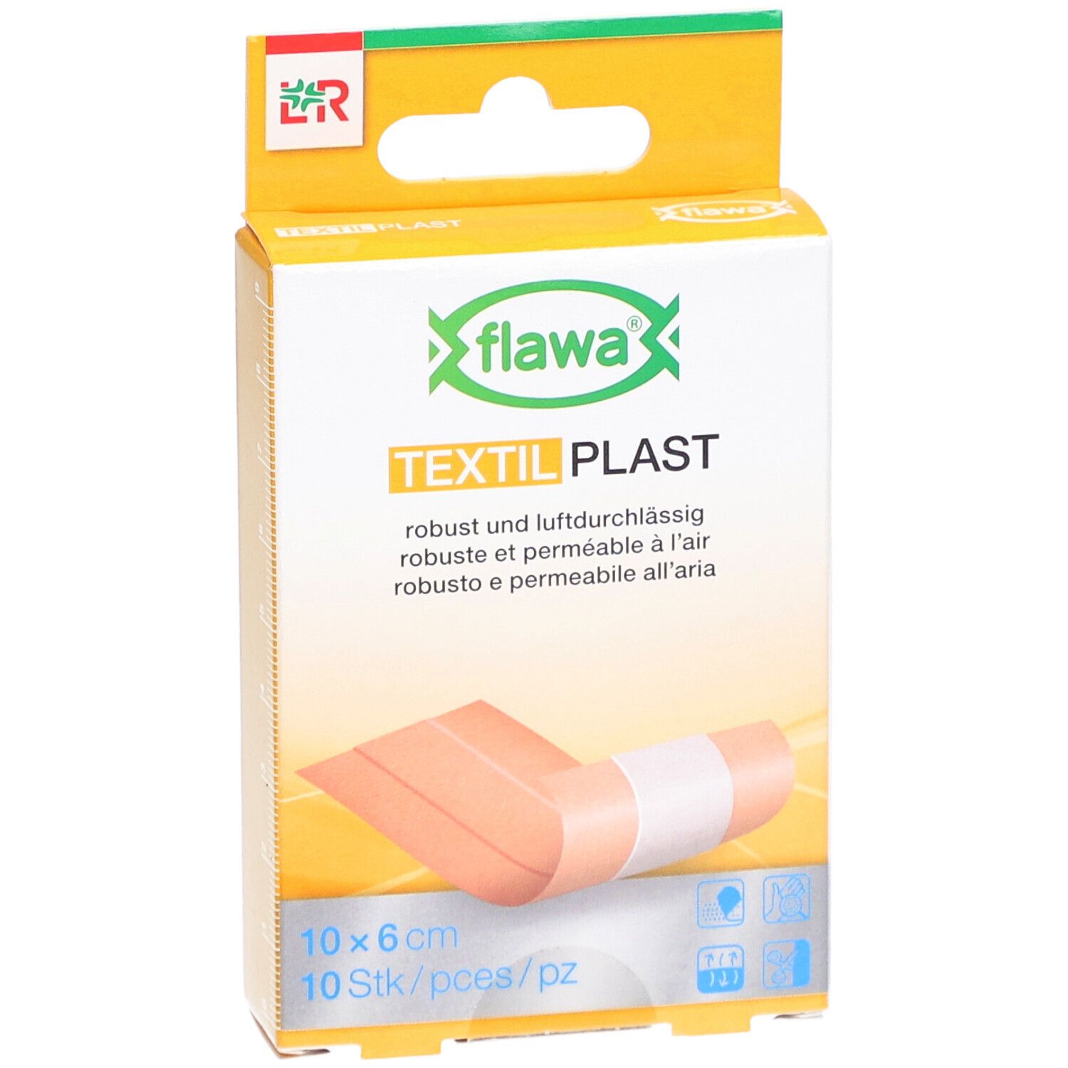 FLAWA Gevoelige Plastic Stroken 6 cm x 10 cm
