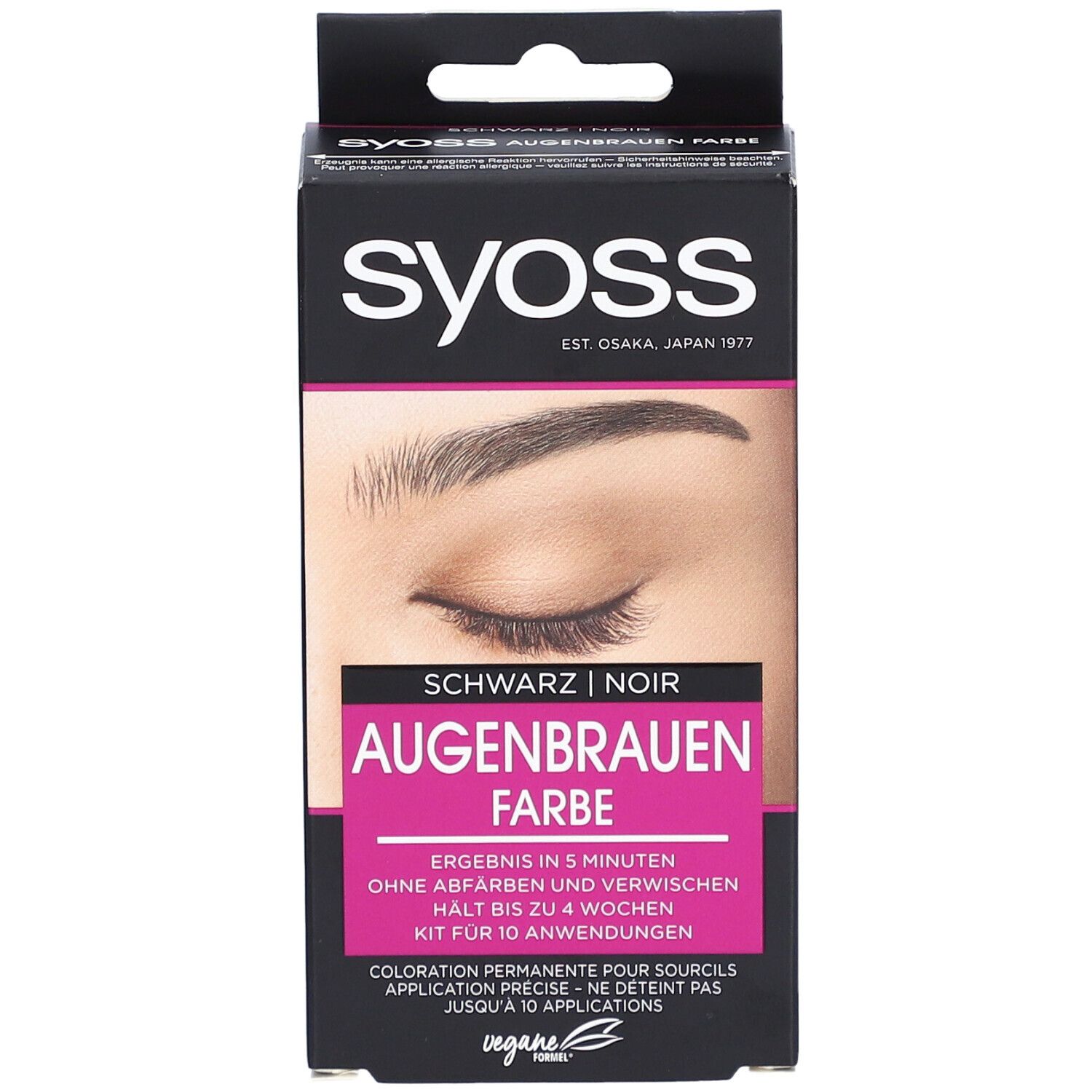 SYOSS Zwarte Wenkbrauw Kit