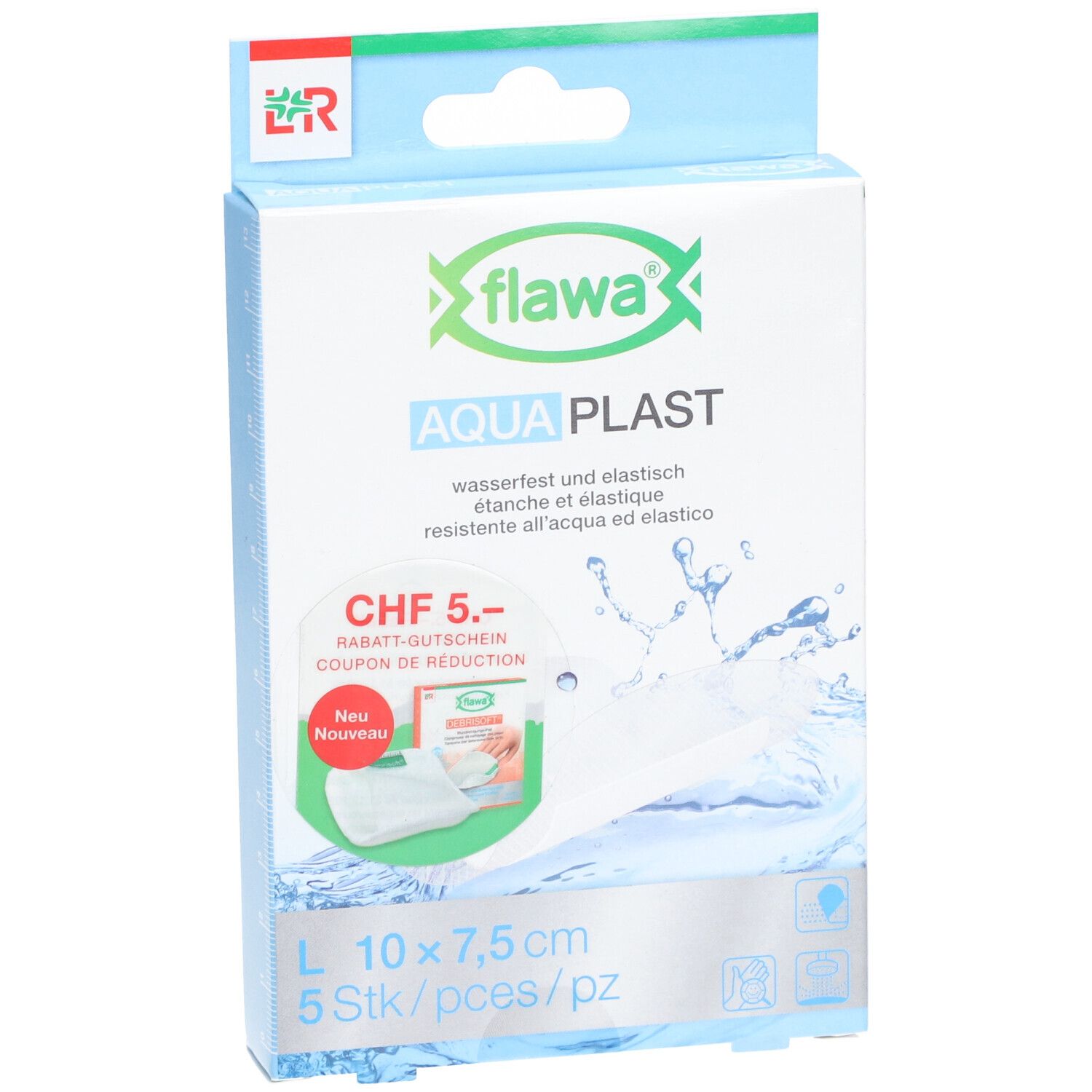 flawa® Aqua Plast 5 pièces 7.5x10cm