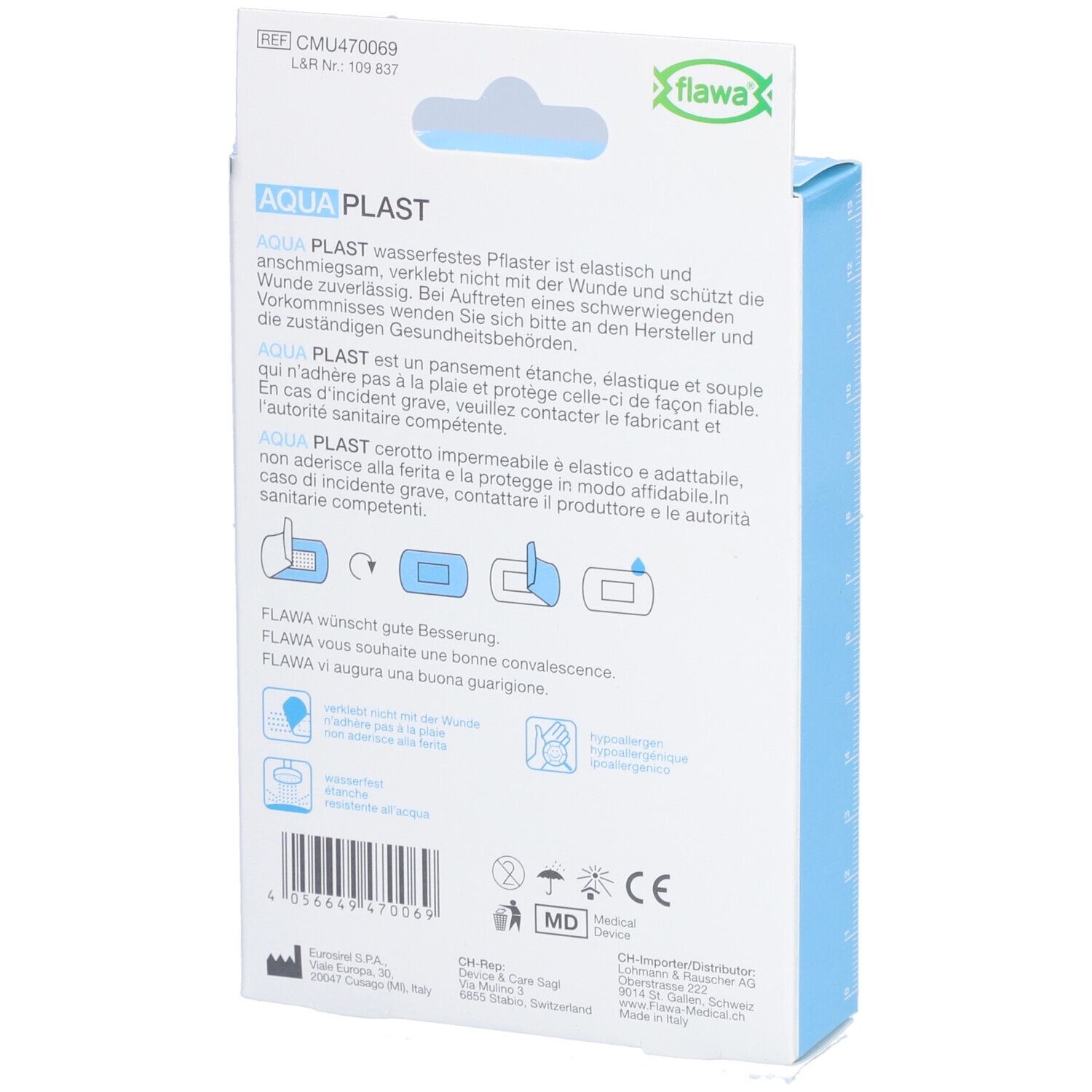 flawa® Aqua Plast 6 pièces 10x15cm
