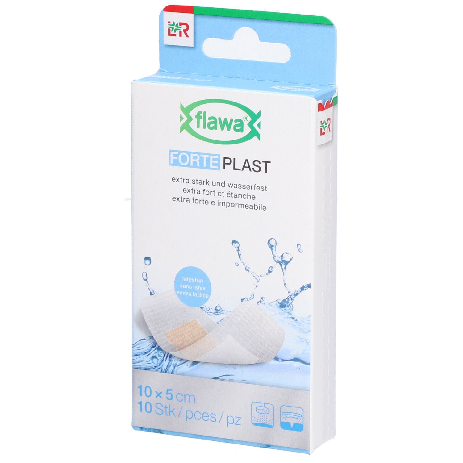 flawa® Forte Plast 10 stuks 5 x 10 cm