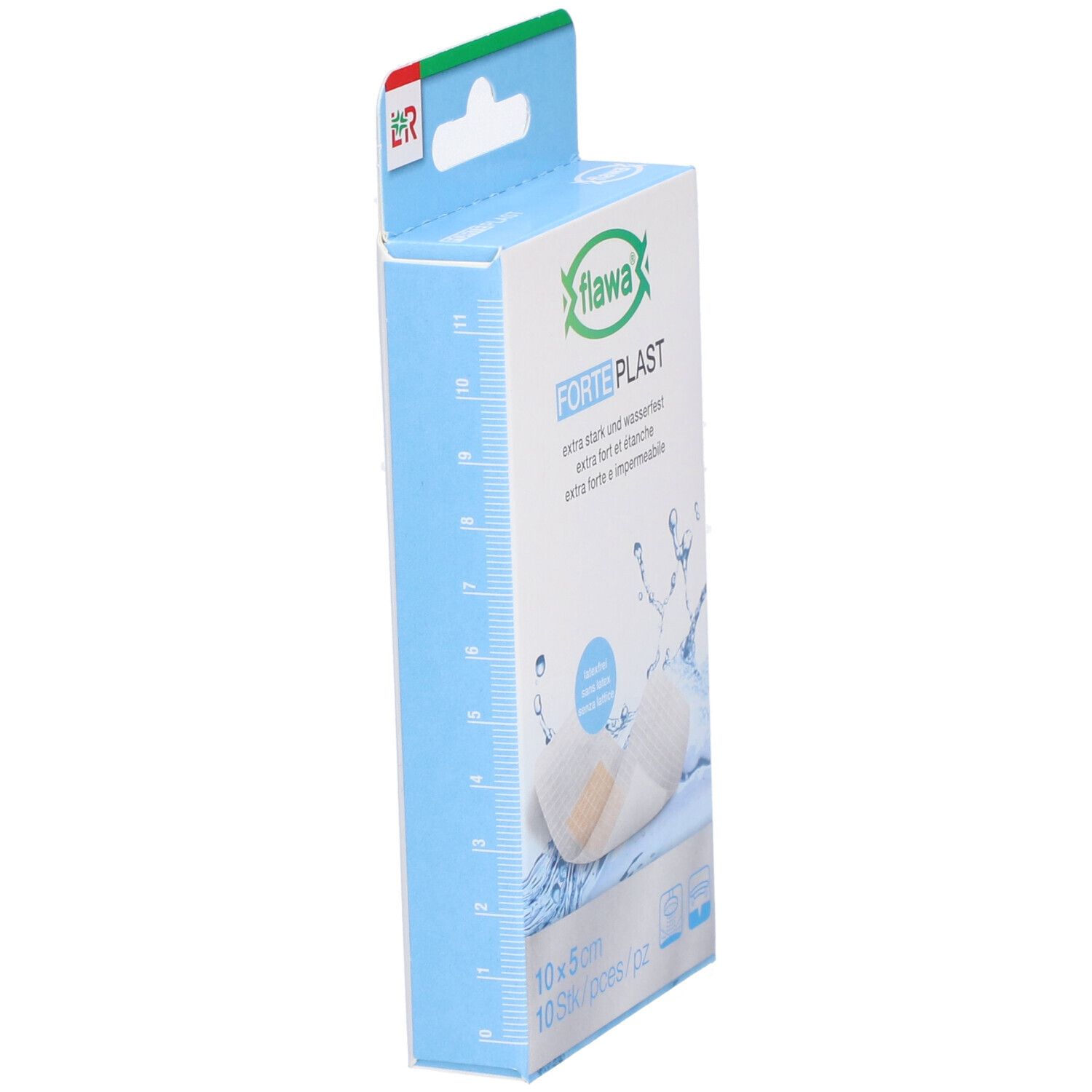 flawa® Forte Plast 10 stuks 5 x 10 cm