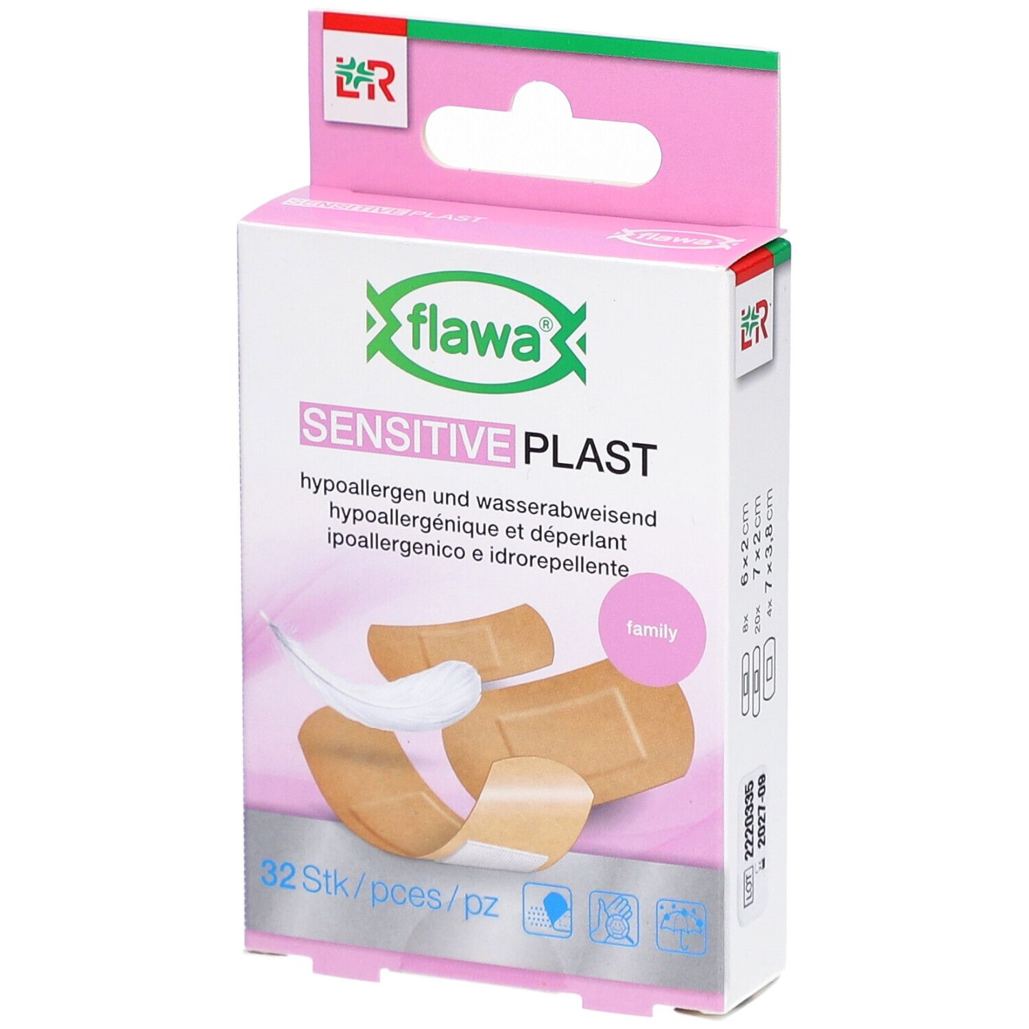 FLAWA Plast Gevoelige Strips