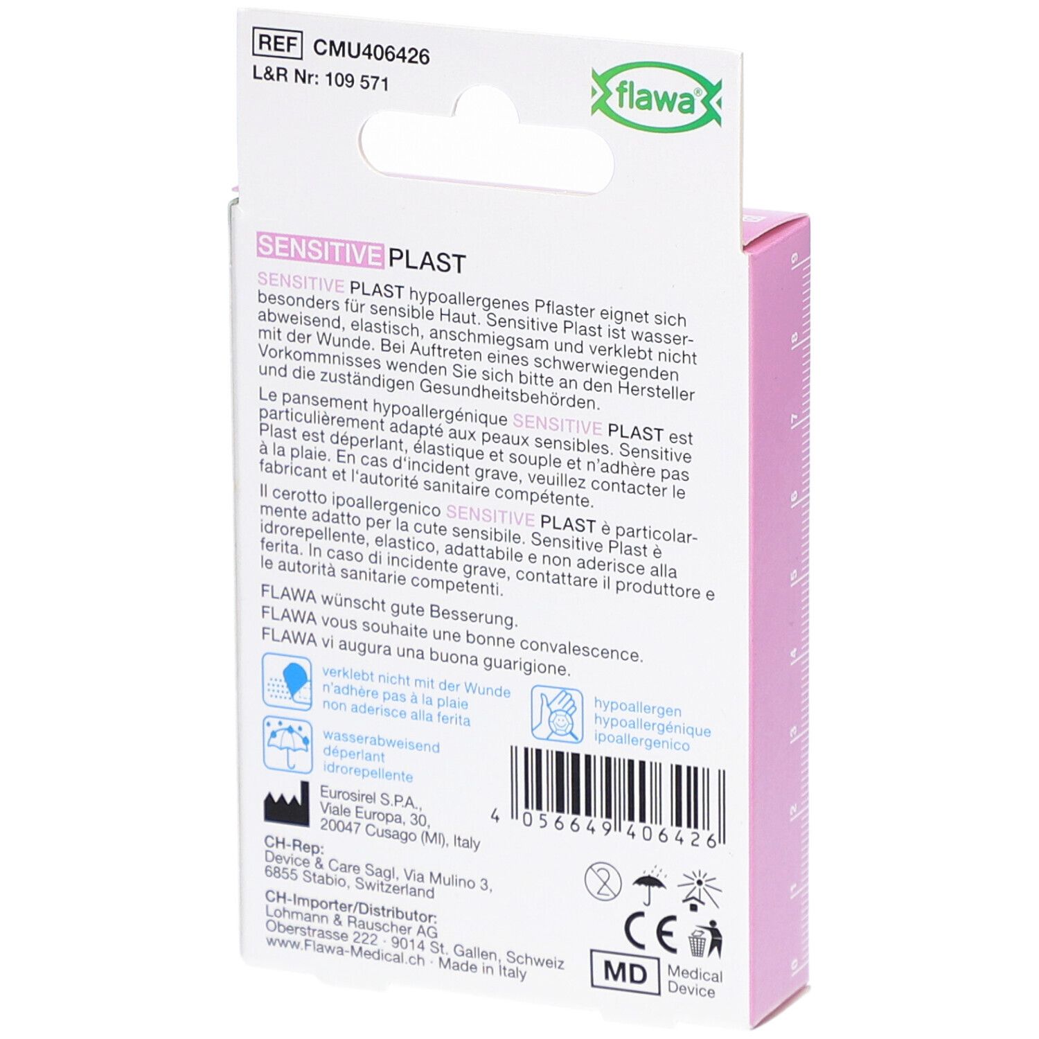 FLAWA Plast Gevoelige Strips