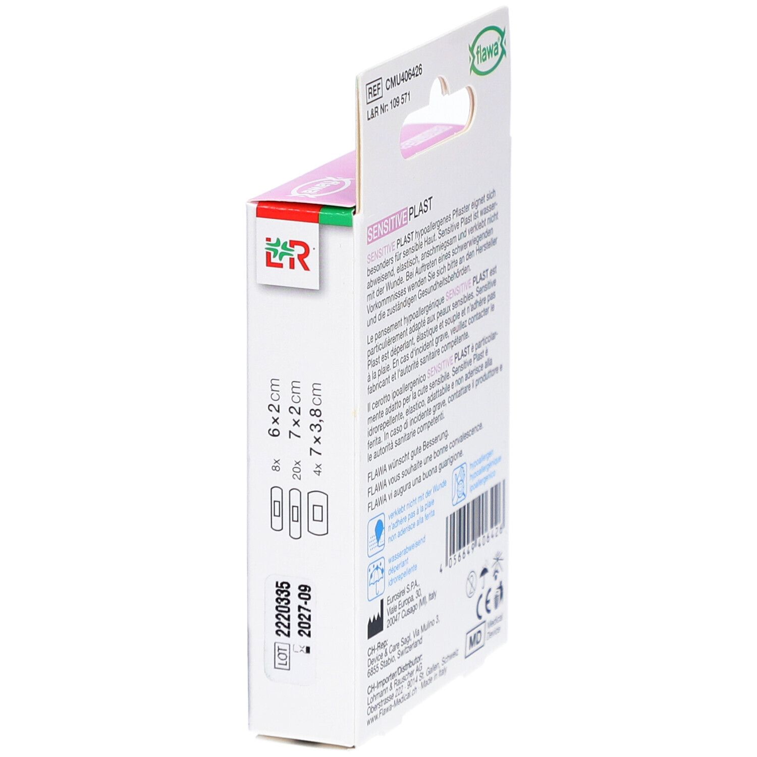 FLAWA Plast Gevoelige Strips