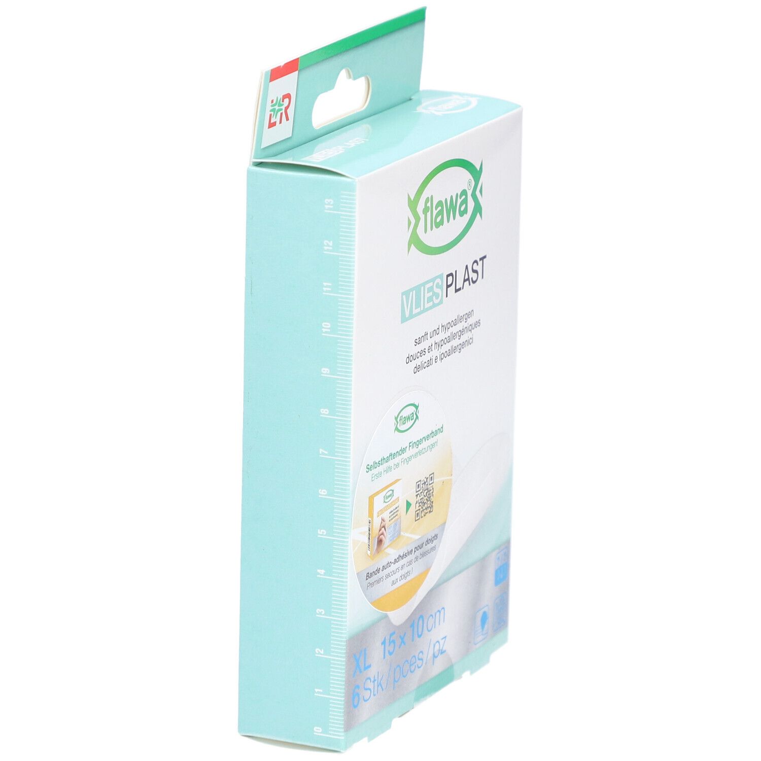 flawa® Fleece Plast Zachte, hypoallergene pleister 10 x 15 cm