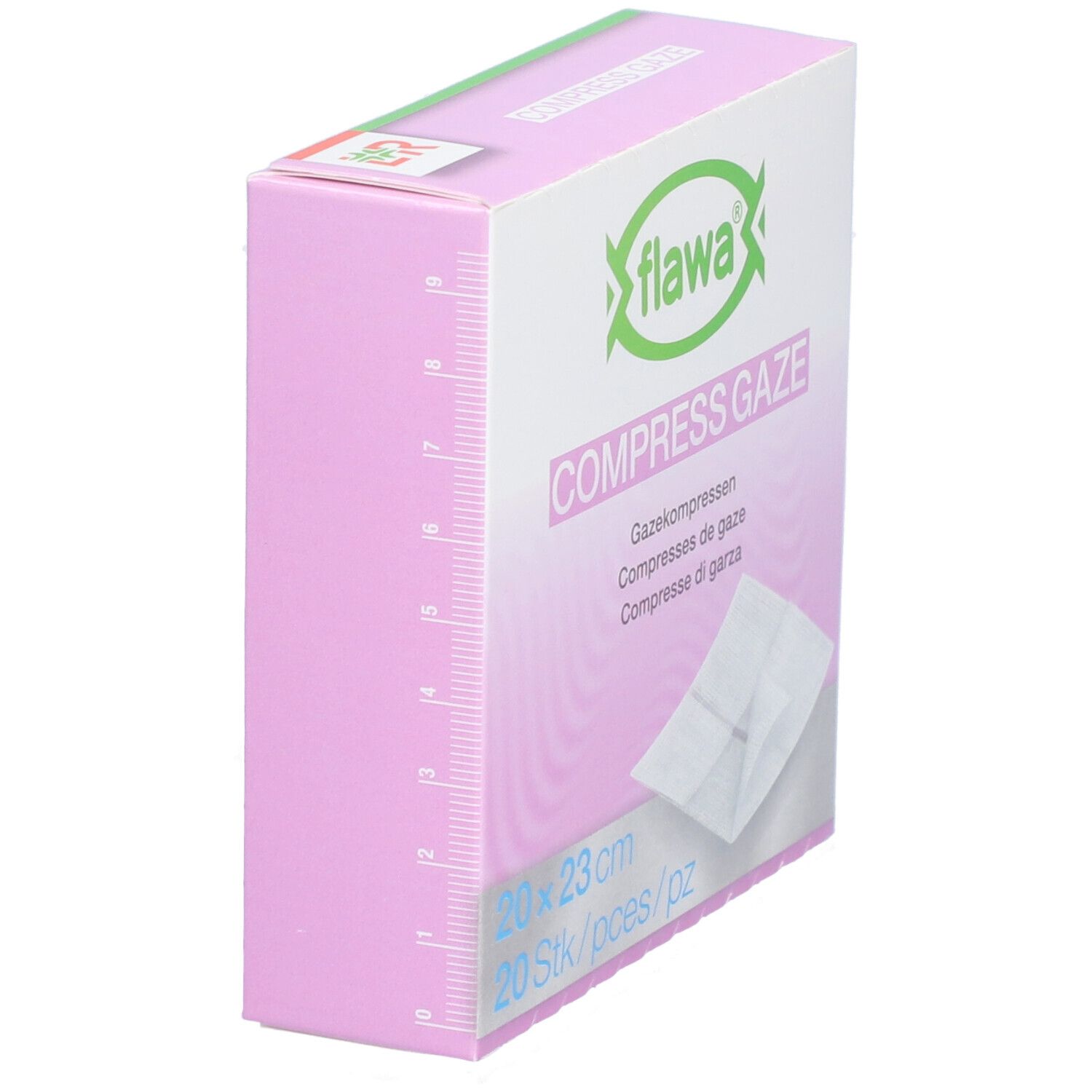 flawa® Compresses de gaze 20 x 23 cm