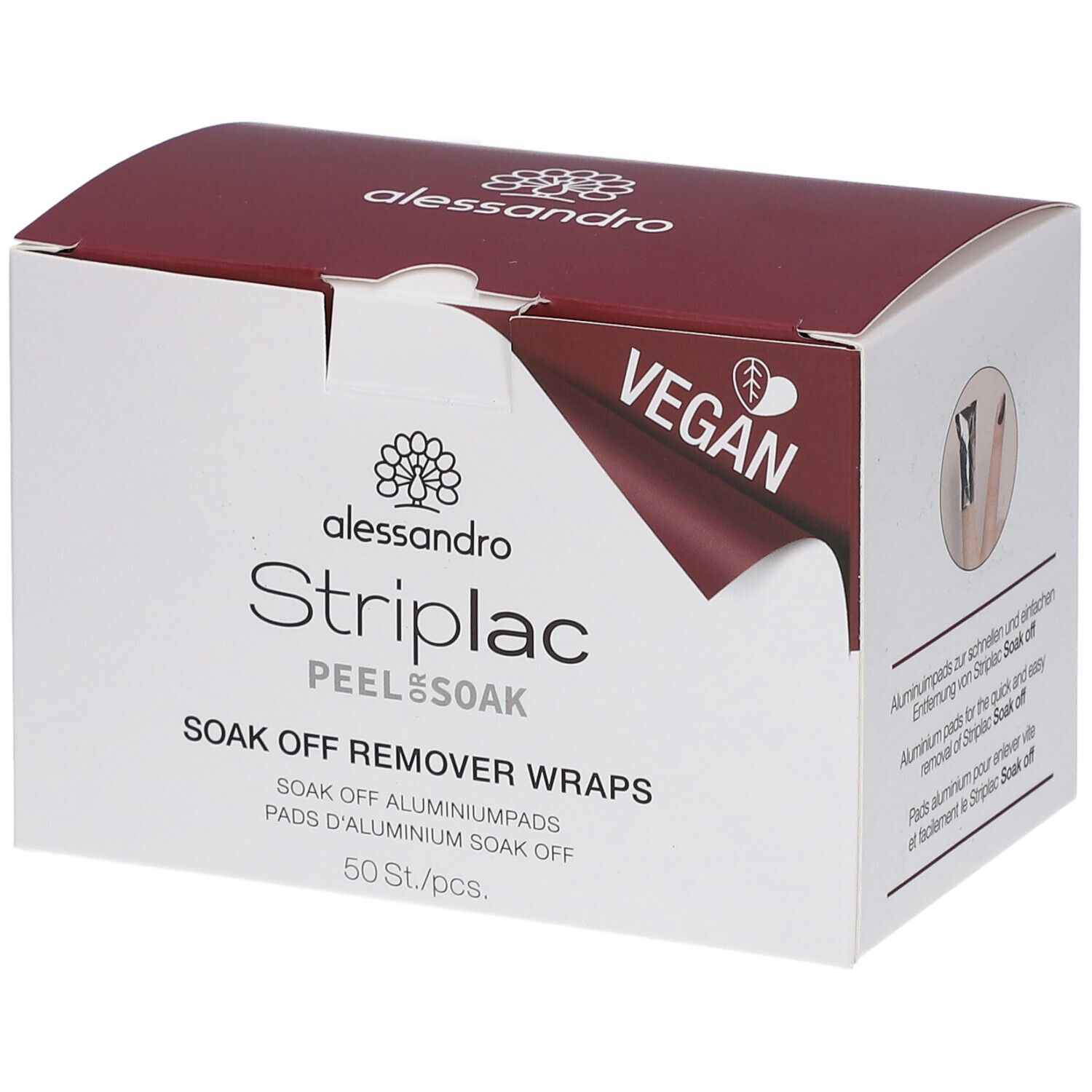 Alessandro Striplac Pads Soak Off remover