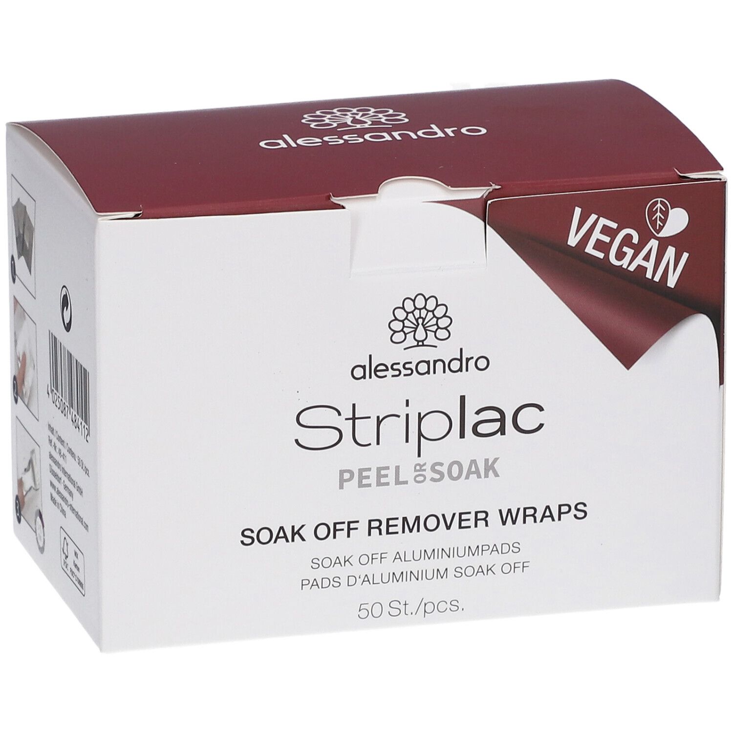 Alessandro Striplac Pads Soak Off remover