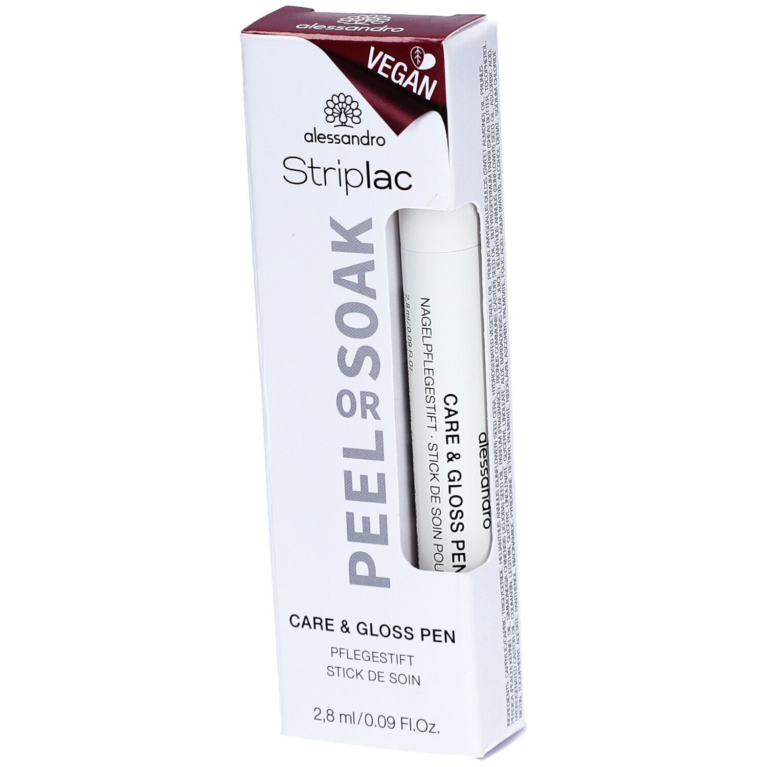 ALESSANDRO Striplac Peel or Soak Stick de Soin