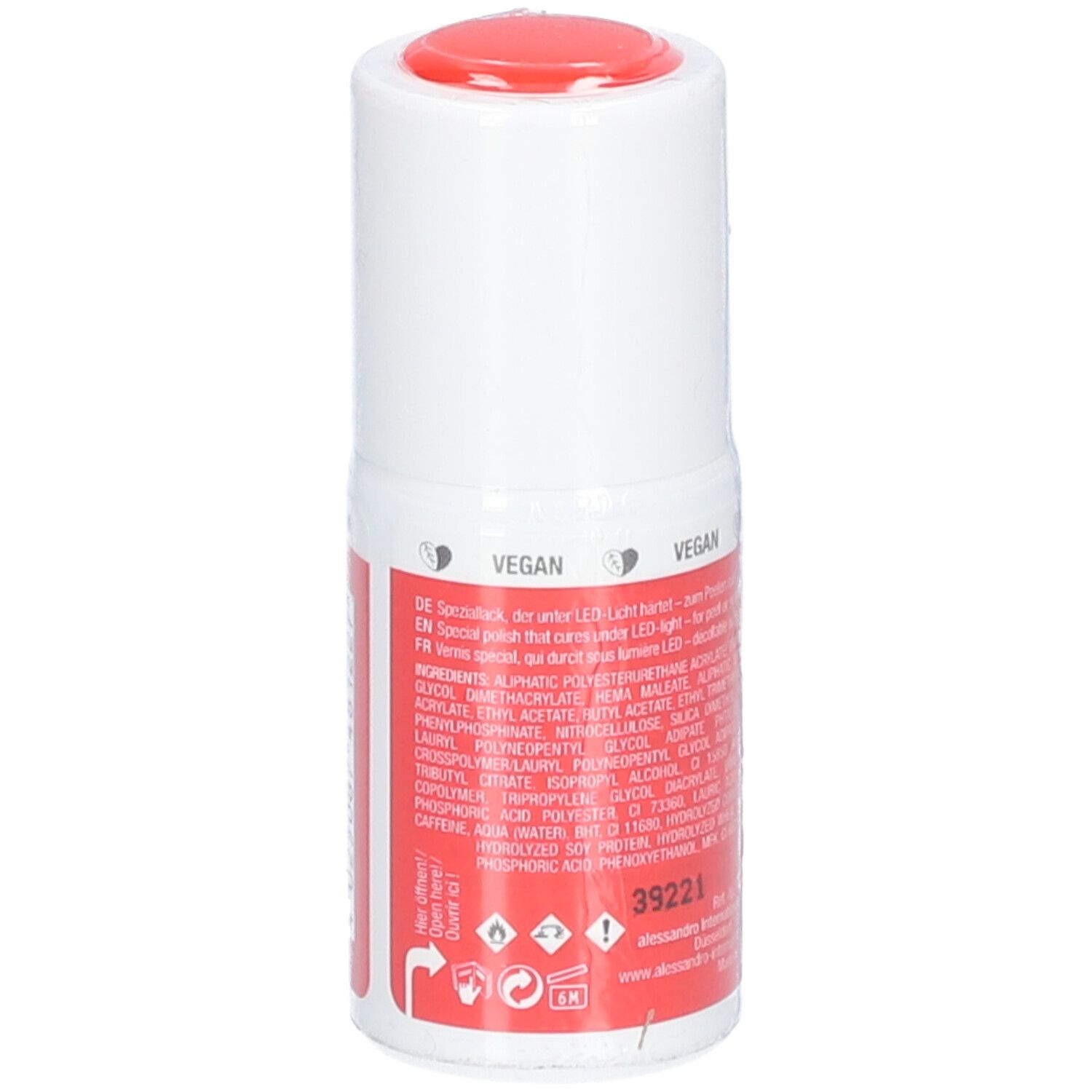 ALESSANDRO Striplac 122 Classic Red