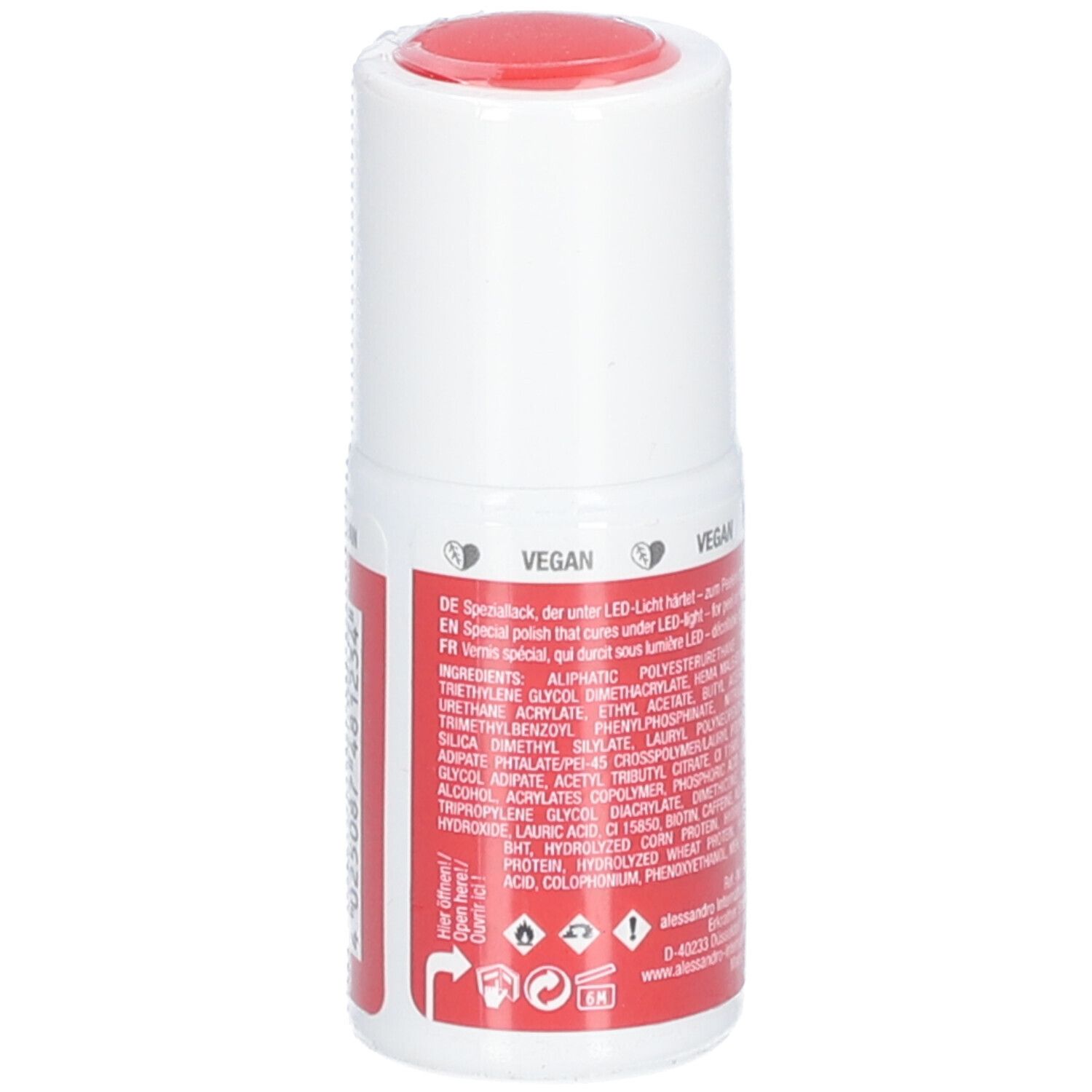 ALESSANDRO Striplac 123 Ruby Red
