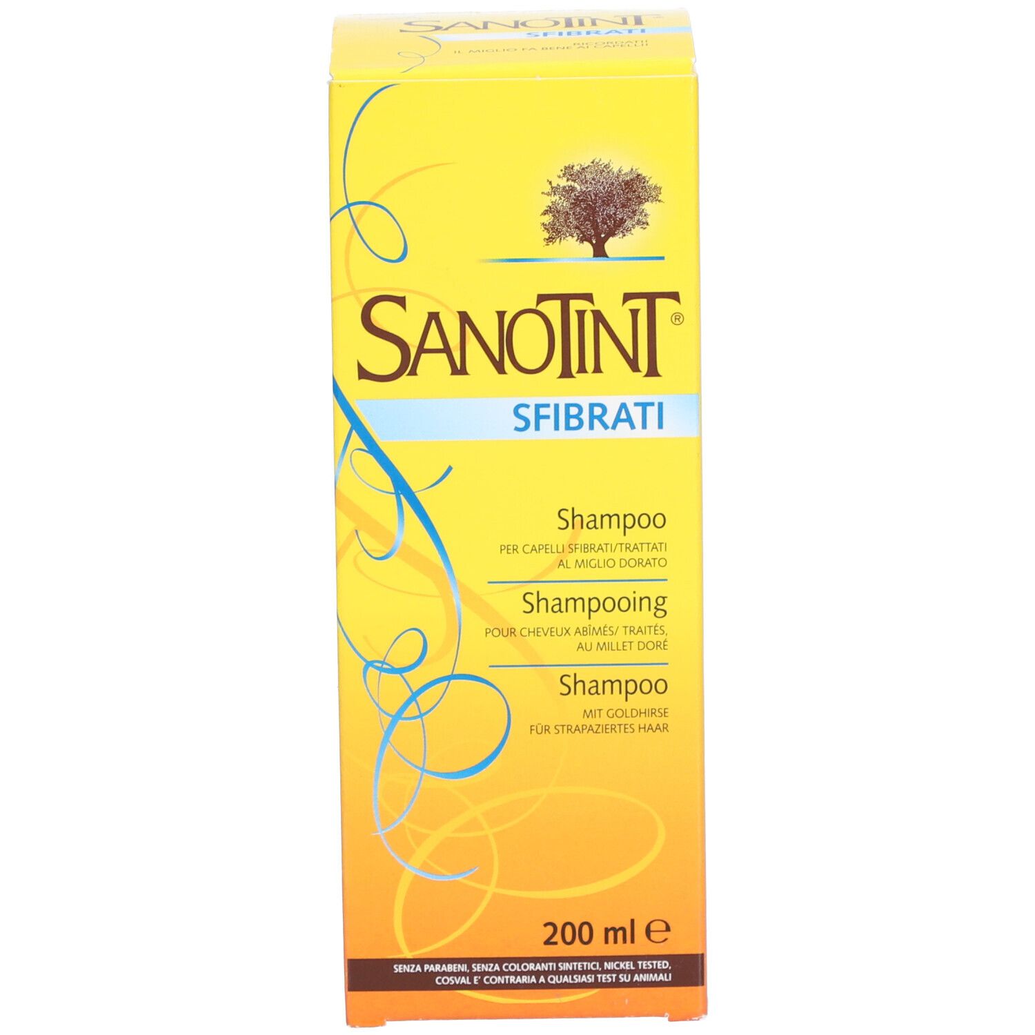SANOTINT® Sfibrati Shampoo voor beschadigd haar