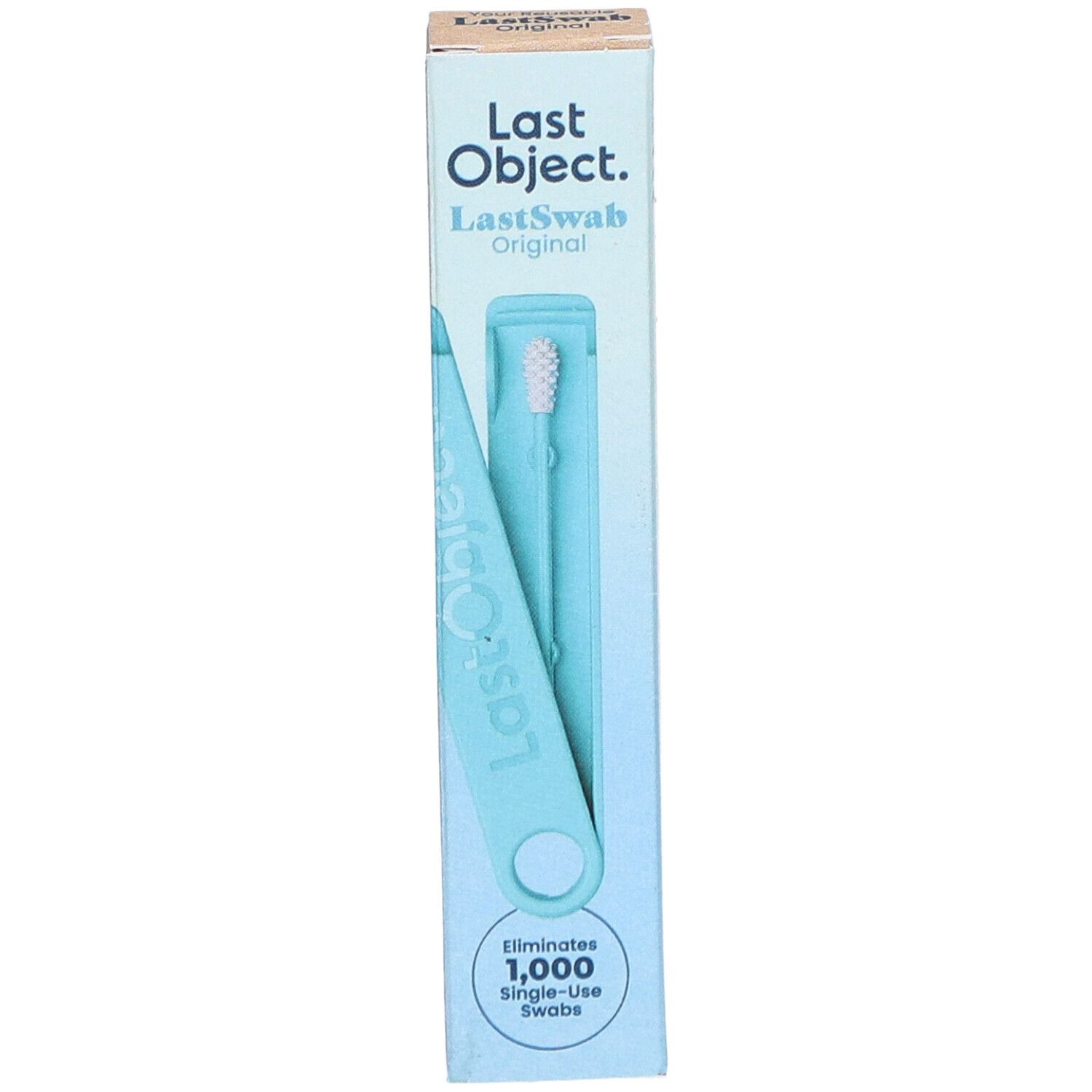 LastObject LastSwab herbruikbaar wattenstaafje turquoise