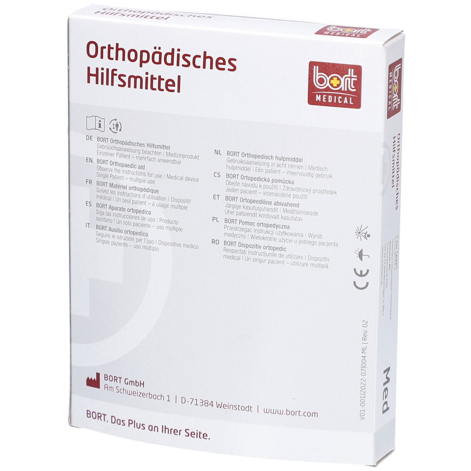 Bort® Mitella sangle de bras - écharpe de bras universelle