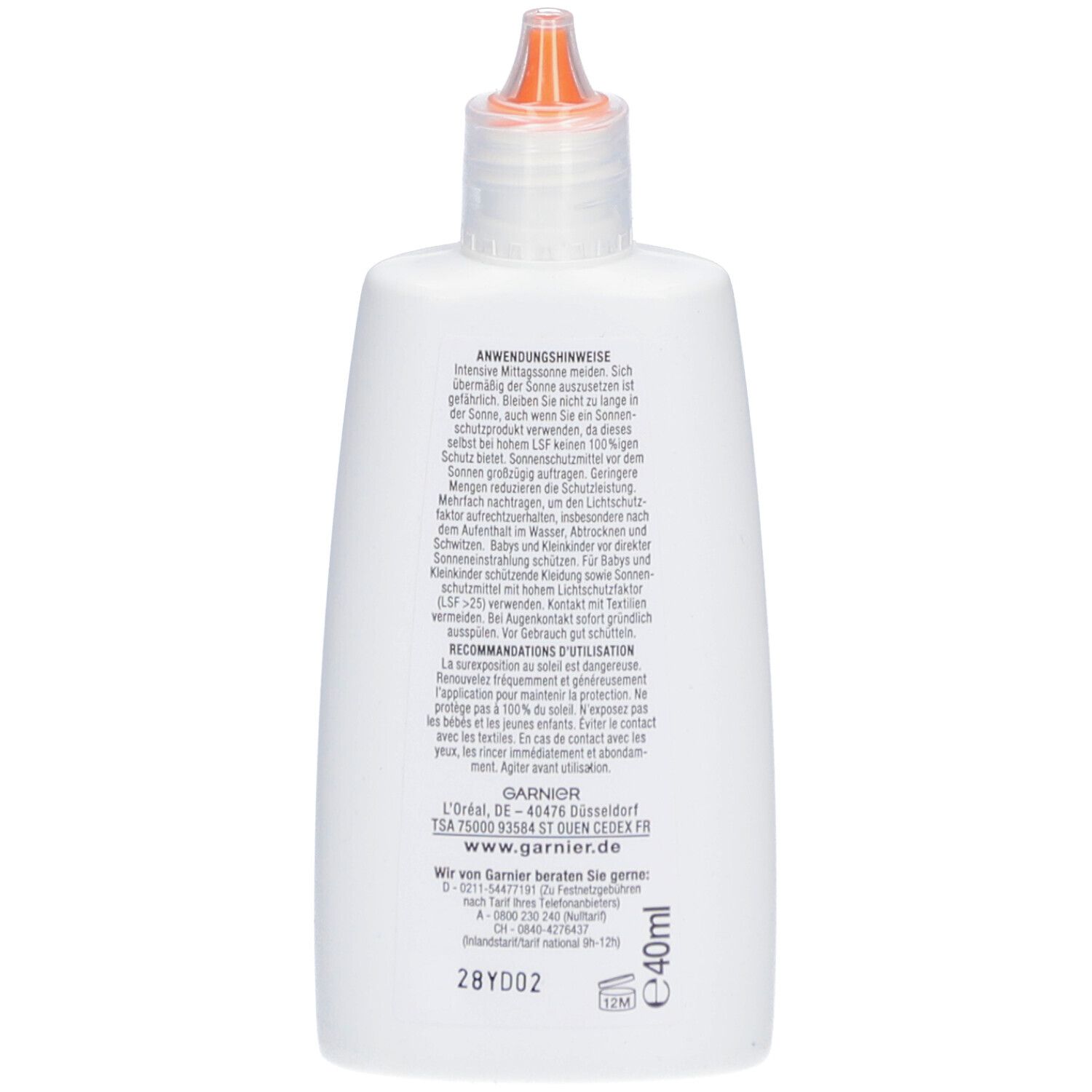 Garnier Super UV Vitamine C* Antioxydant Zonnebescherming  SPF 50+