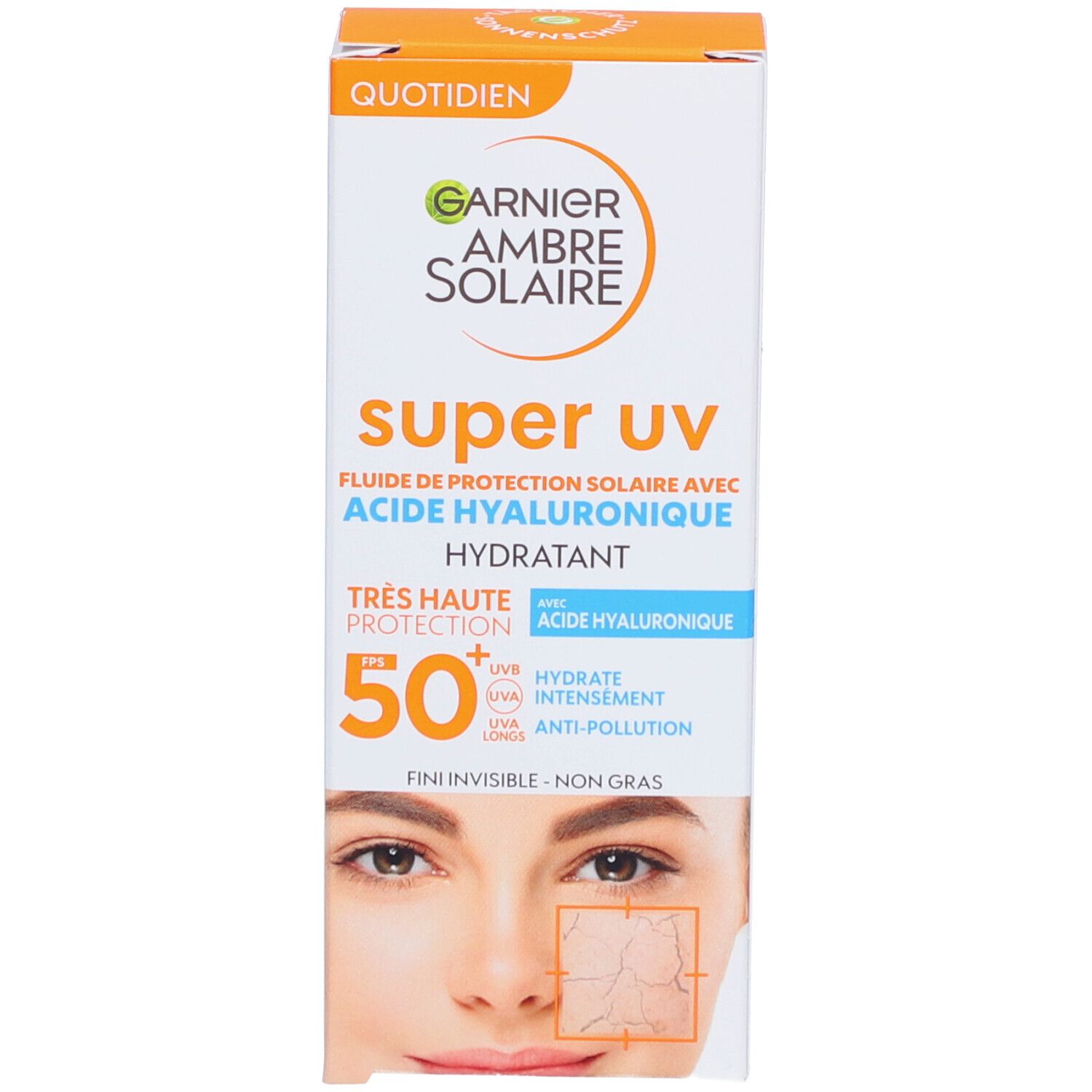 Garnier Super UV Vitamine C* Antioxydant Zonnebescherming  SPF 50+